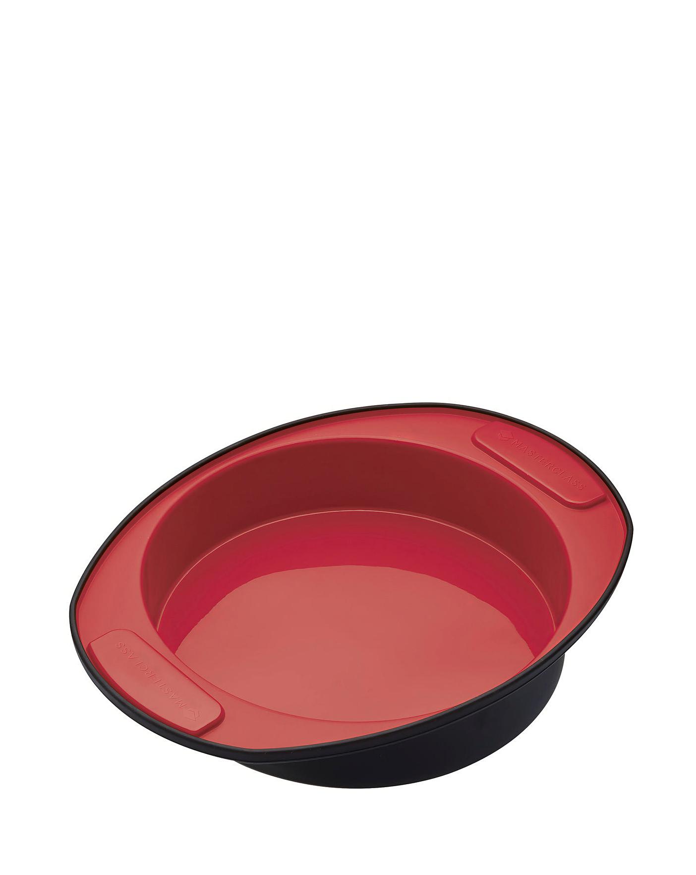 Round silicone cake outlet pan