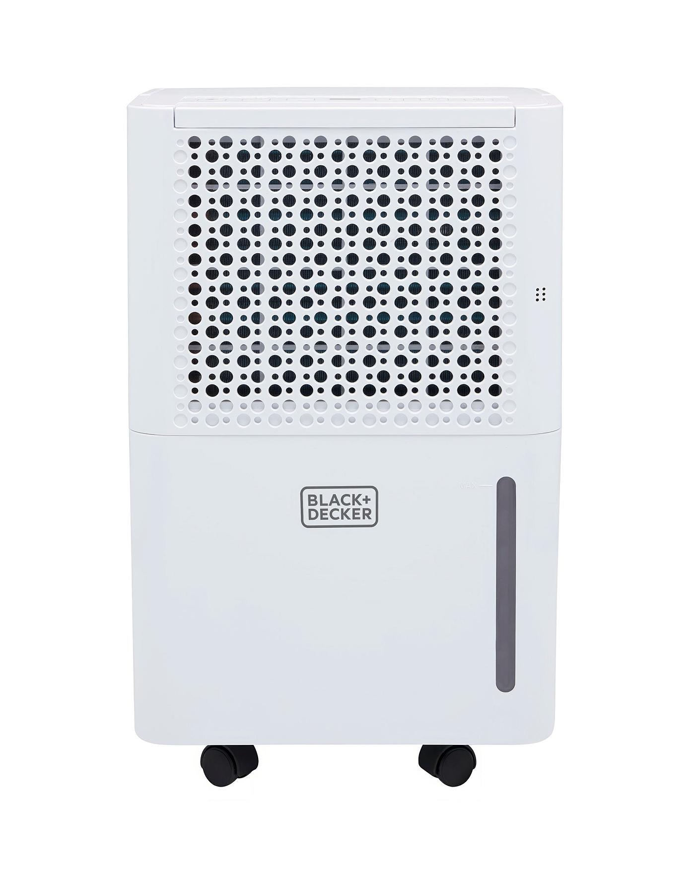 BLACK DEKER 12L Smart Dehumidifier LED Premier Man