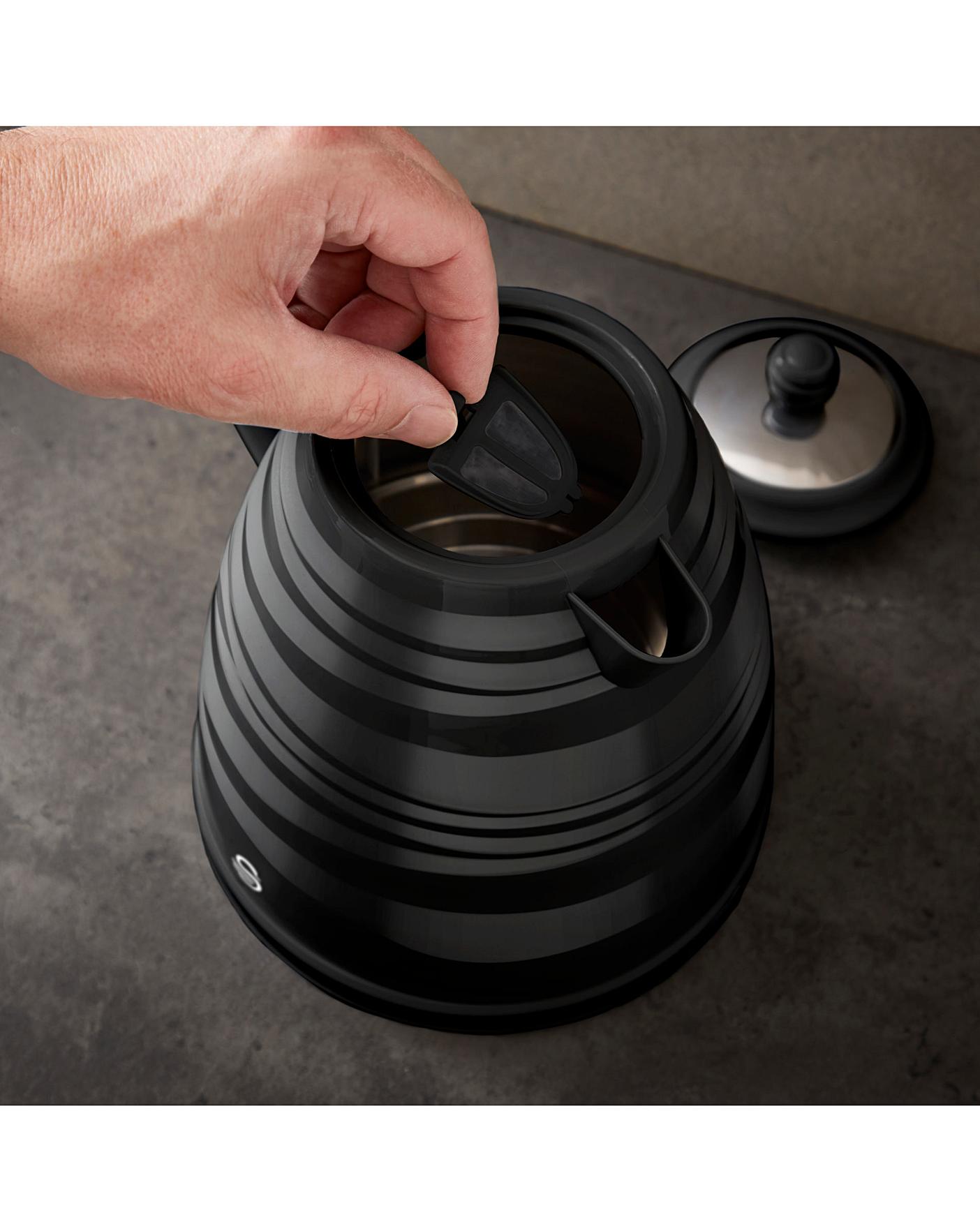 Swan Symphony Black 1.7L Jug Kettle J D Williams