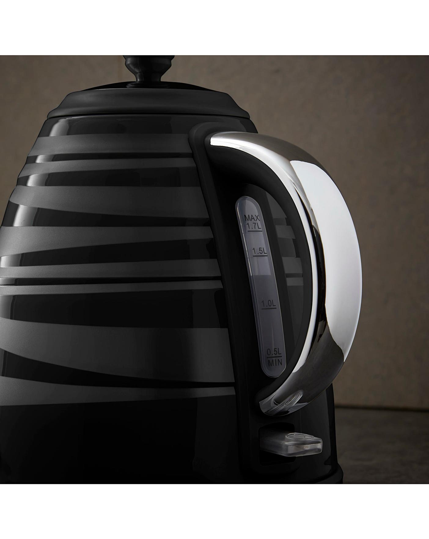 Swan Symphony Black 1.7L Jug Kettle | J D Williams