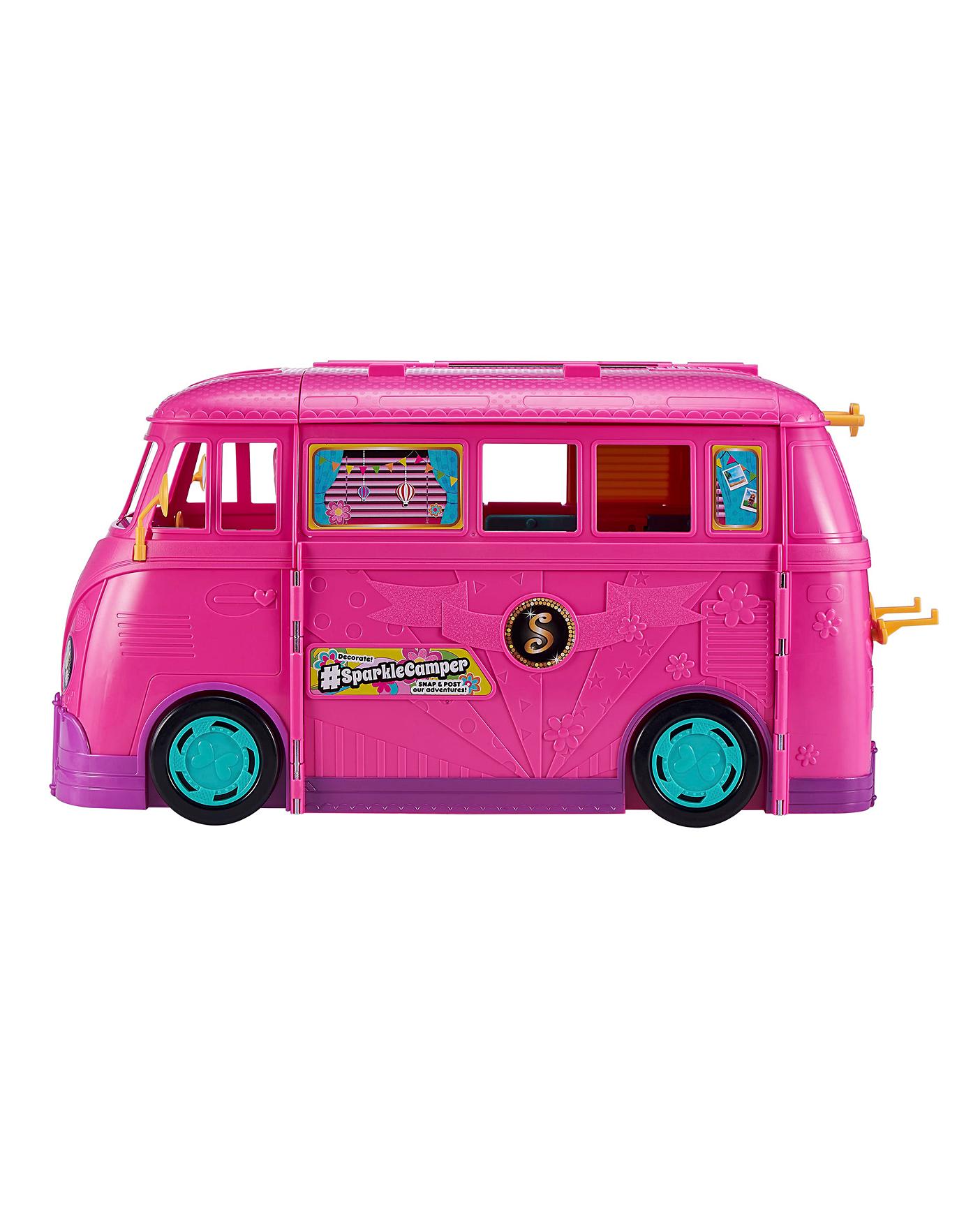 asda barbie bus