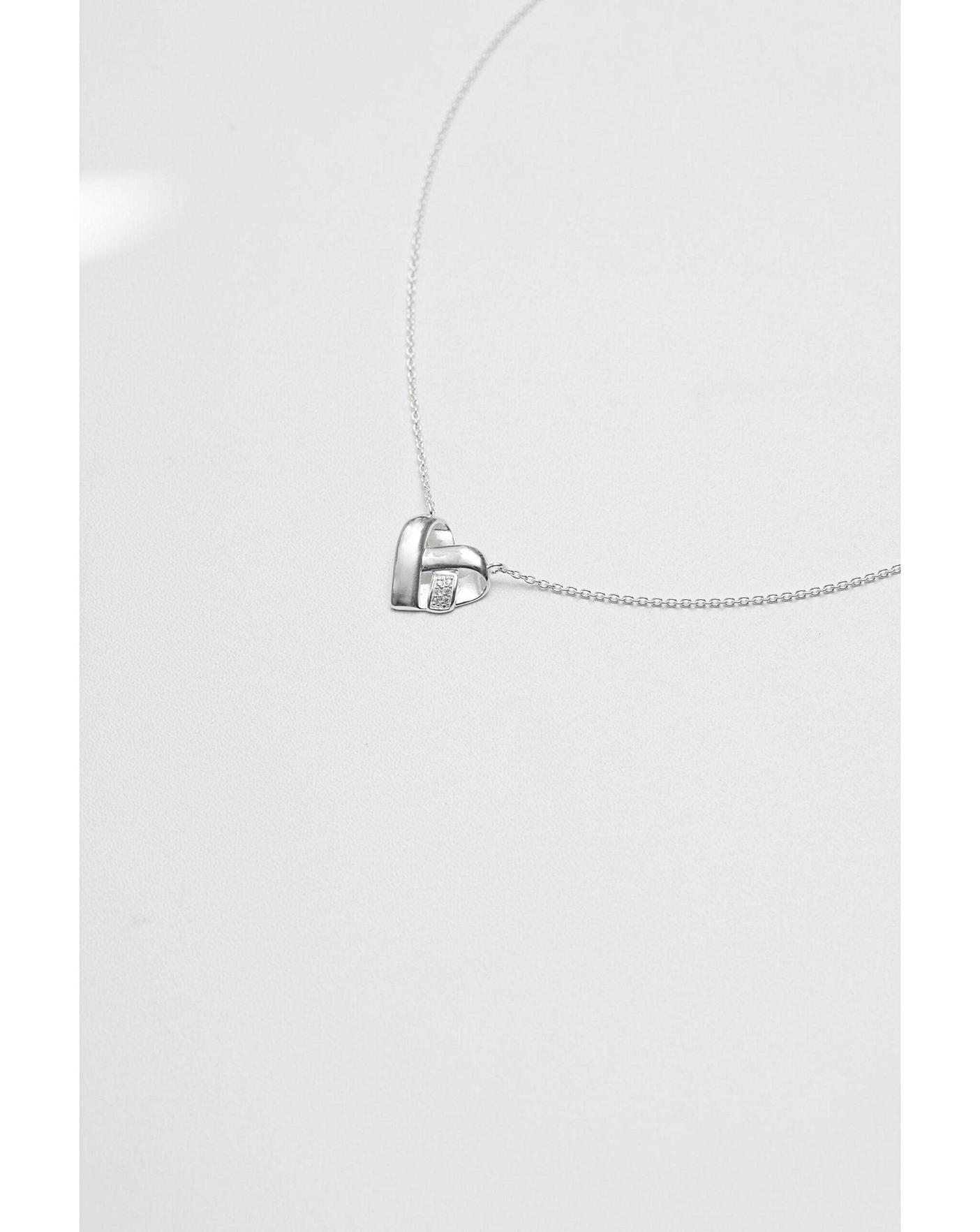 Knotted heart pendant deals necklace