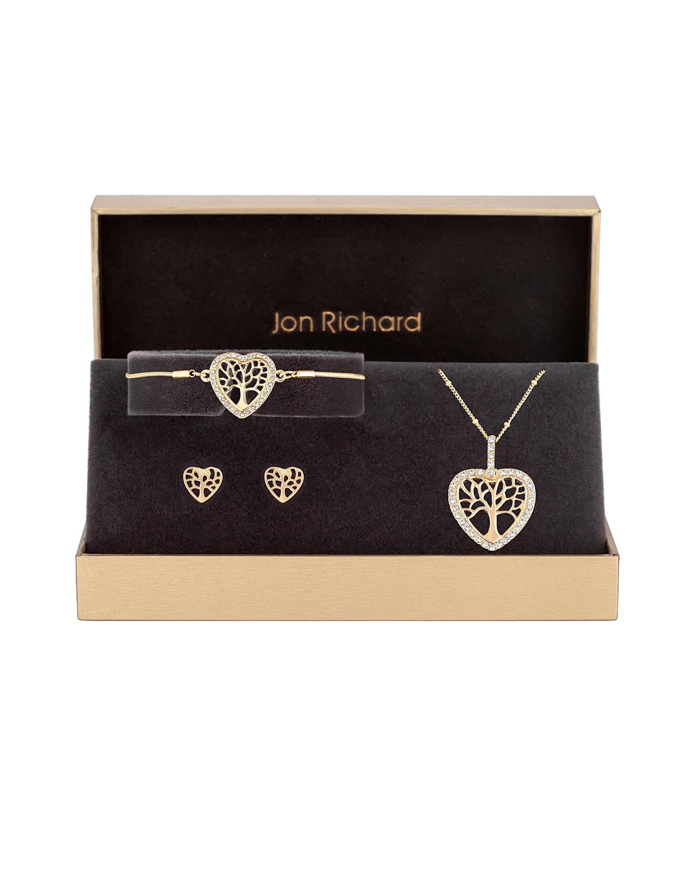 Jon richard deals heart necklace