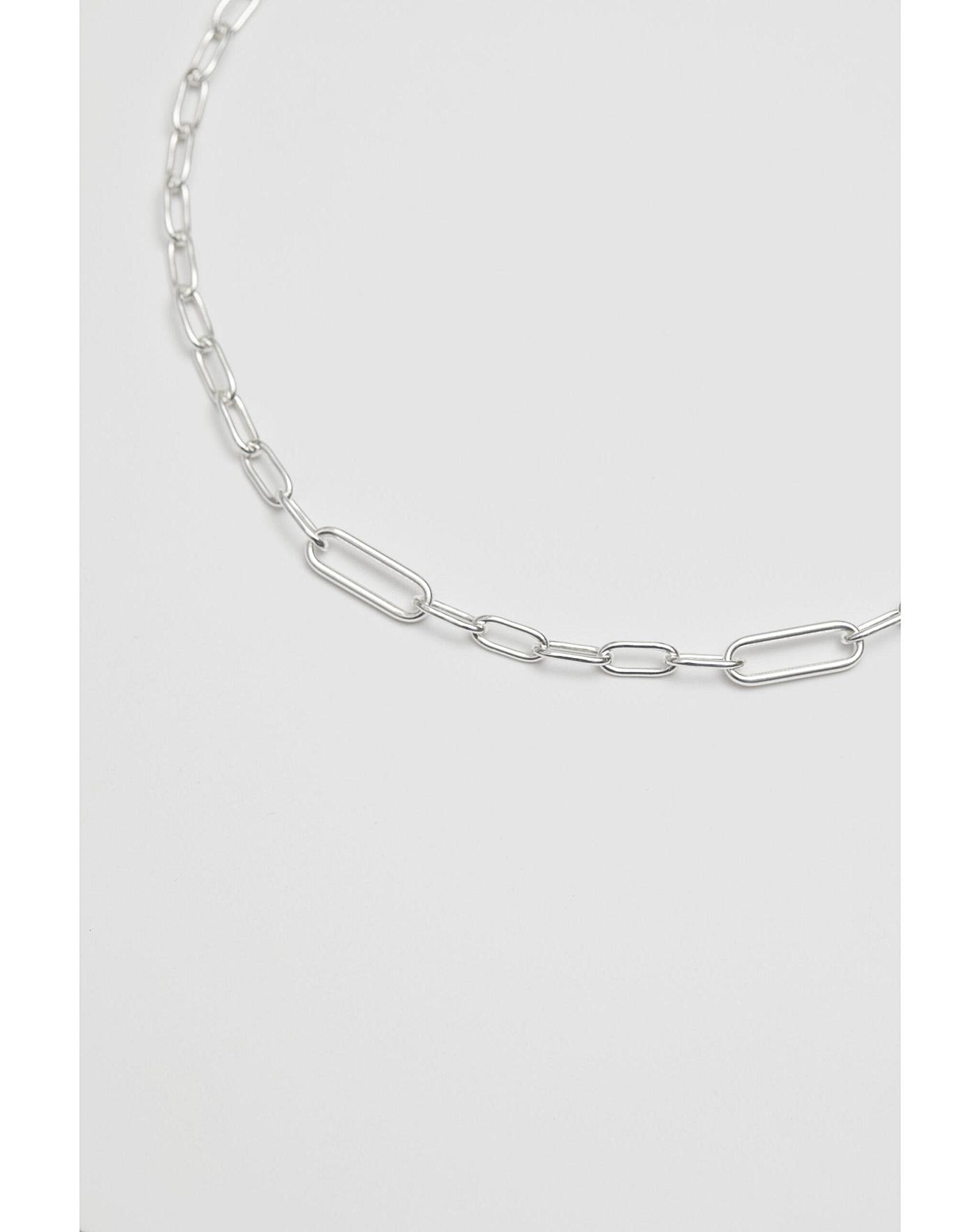 Simply Silver Link Chain Necklace Ambrose Wilson