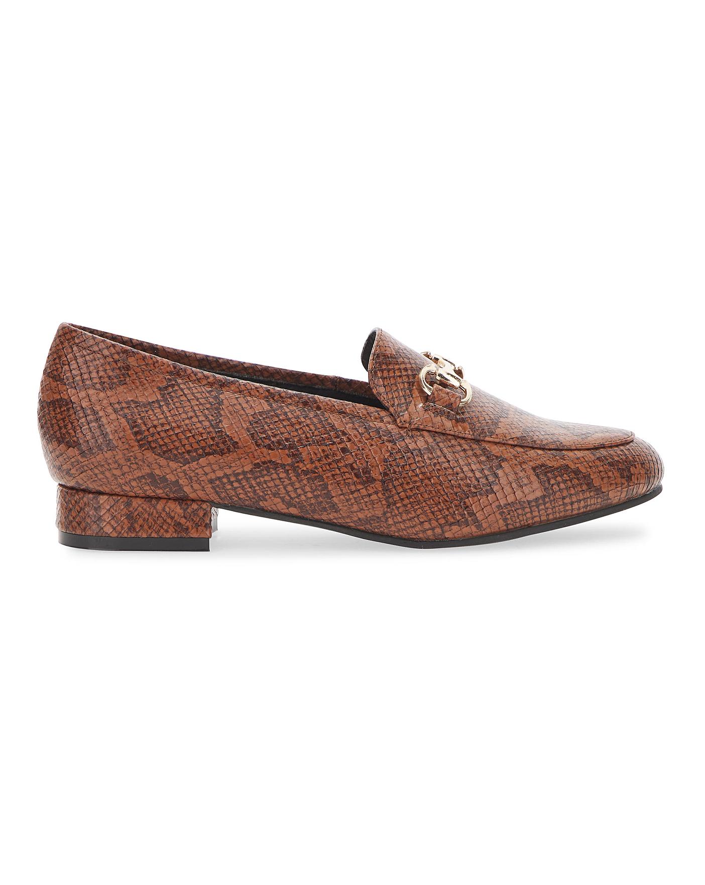 Albert Cut Loafer with Trim E Fit | J D Williams