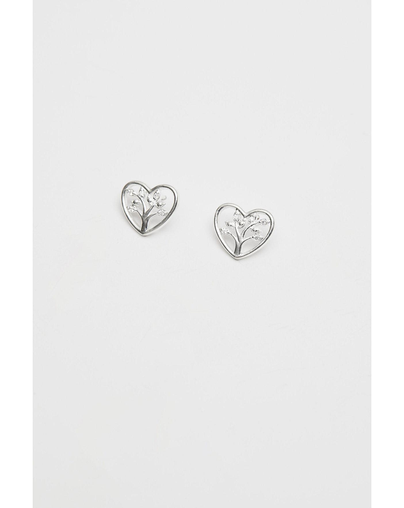 Simply silver earrings on sale