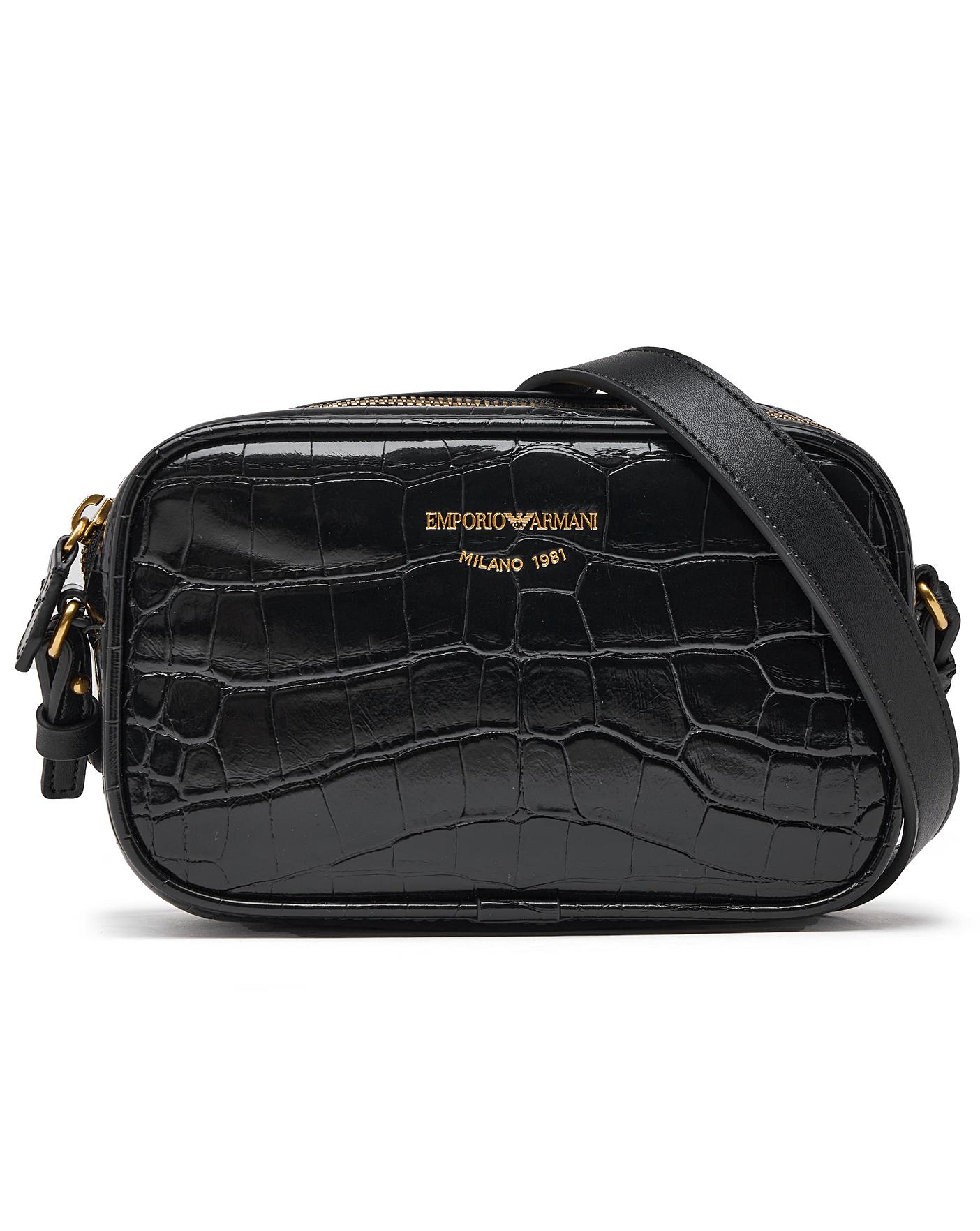 Emporio Armani Croc II Camera Bag Premier Man
