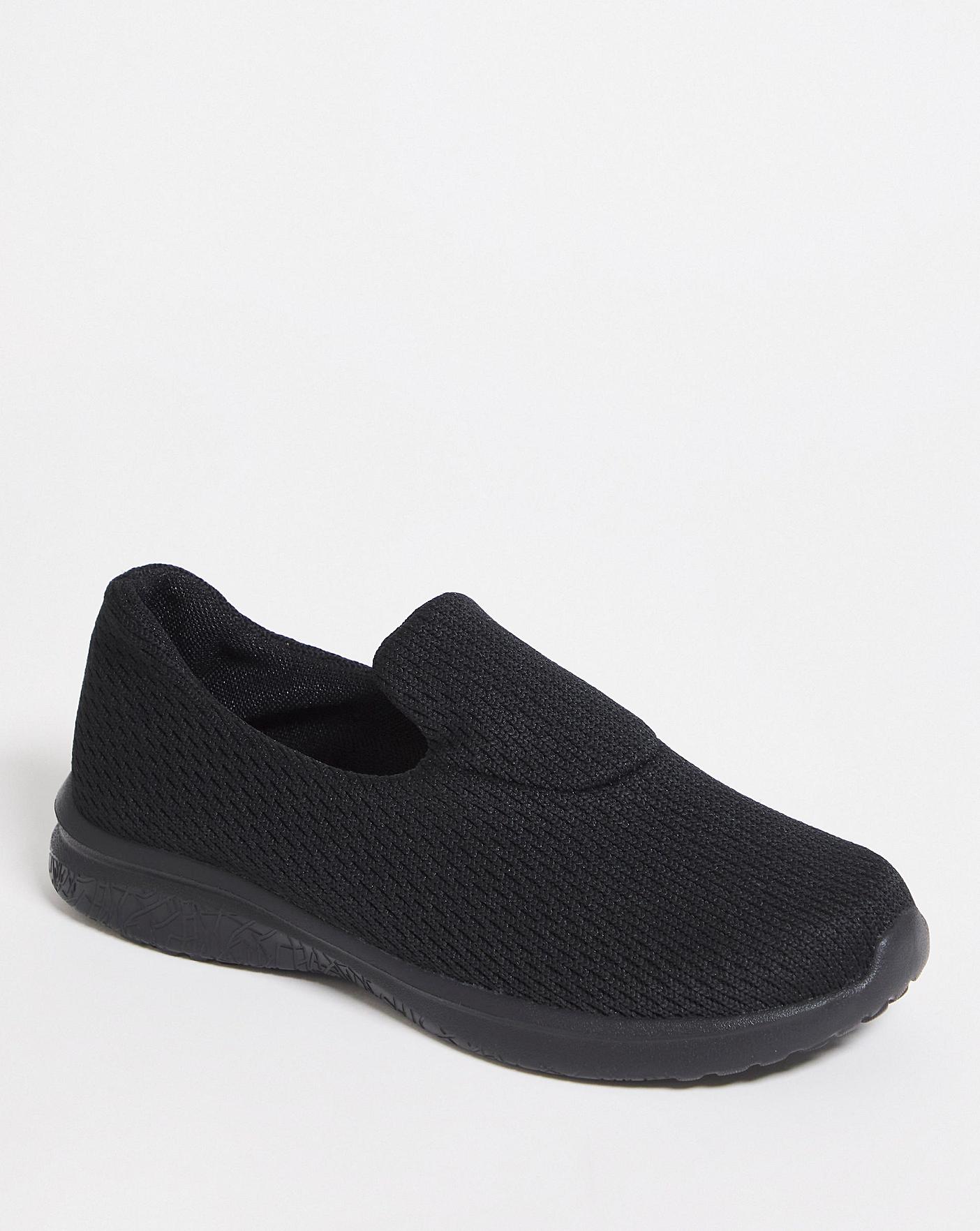 Cushion Walk Slip On Trainer EEE Fit Crazy Clearance