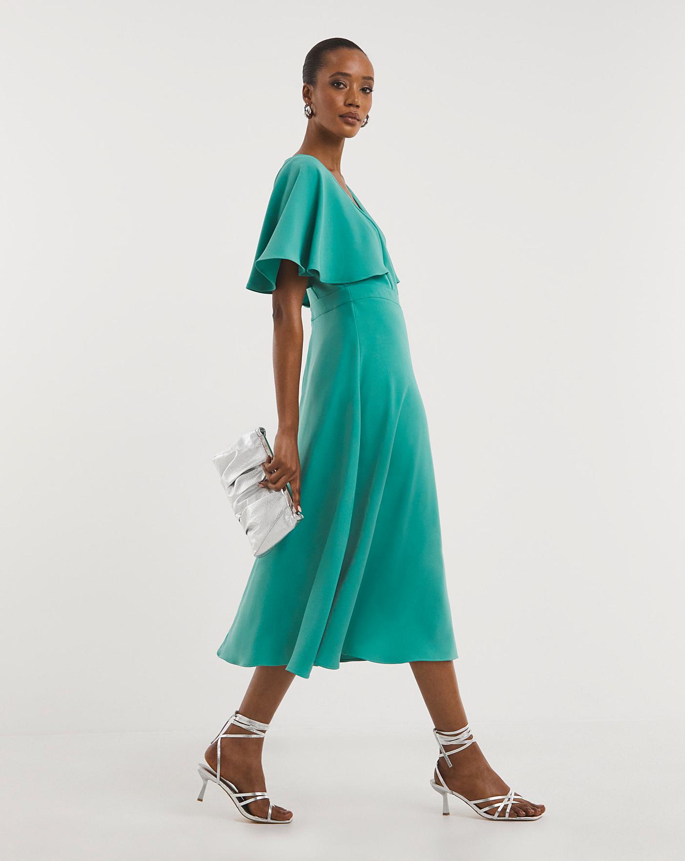 Oasis green hot sale dress sale