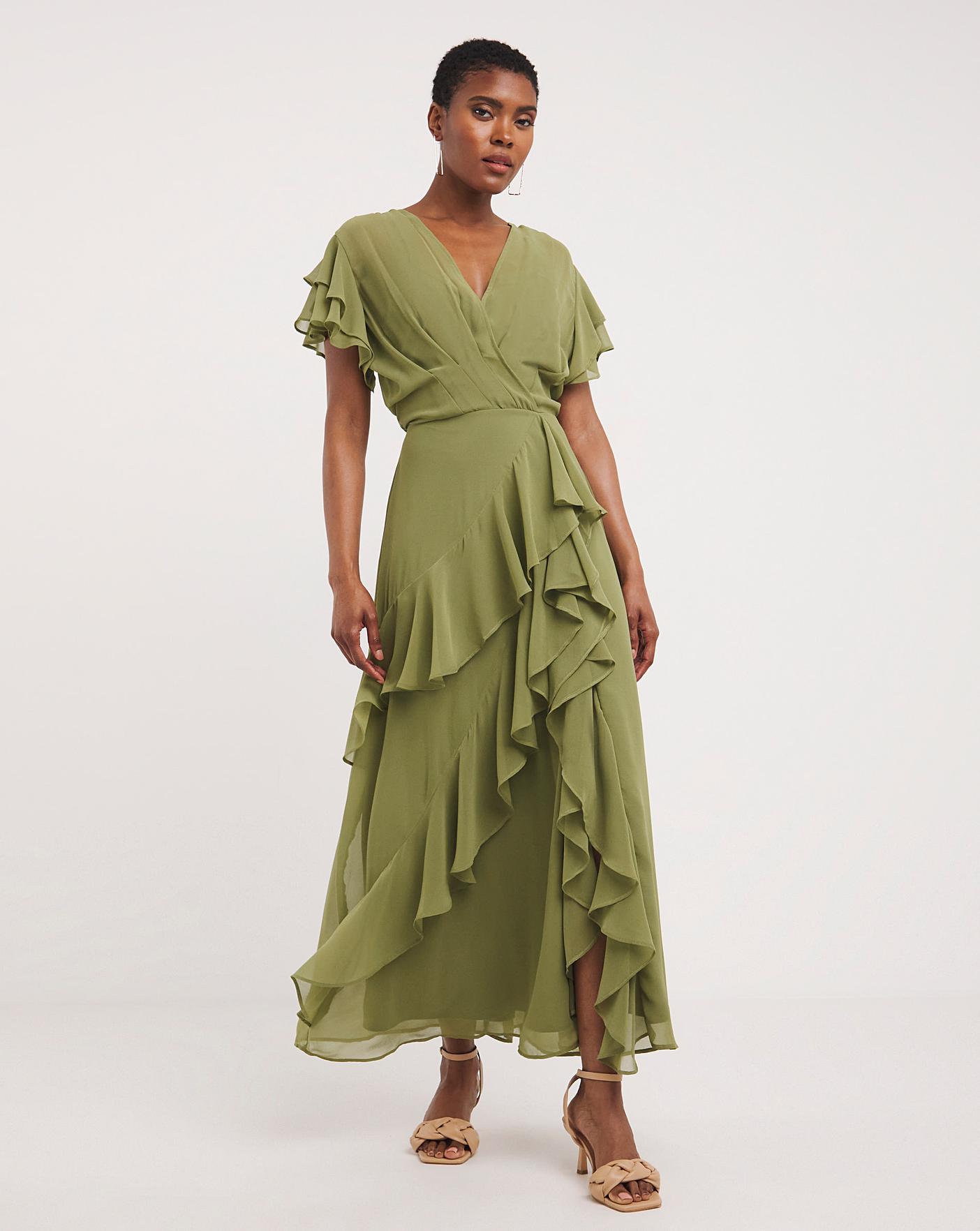 Joanna Hope Ruffle Maxi Dress | Marisota