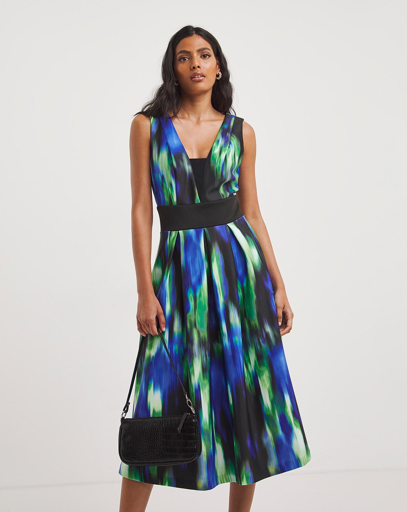 Joanna hope print outlet maxi dress