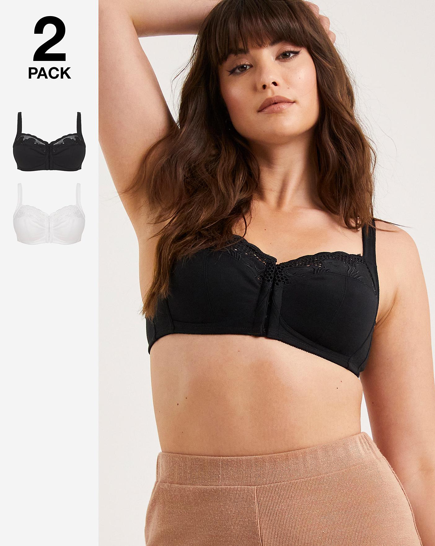 40D Front Fastening Bras, Simply Be