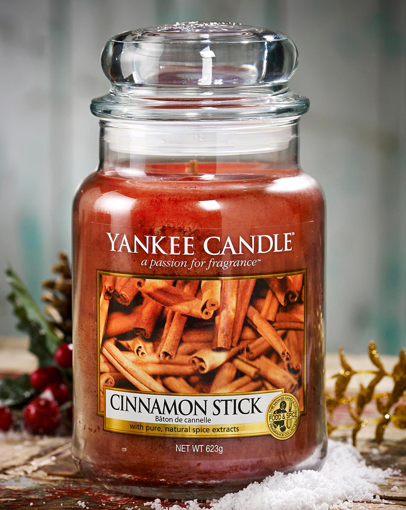 Yankee Cinnamon Stick Large Candle Jar Ambrose Wilson