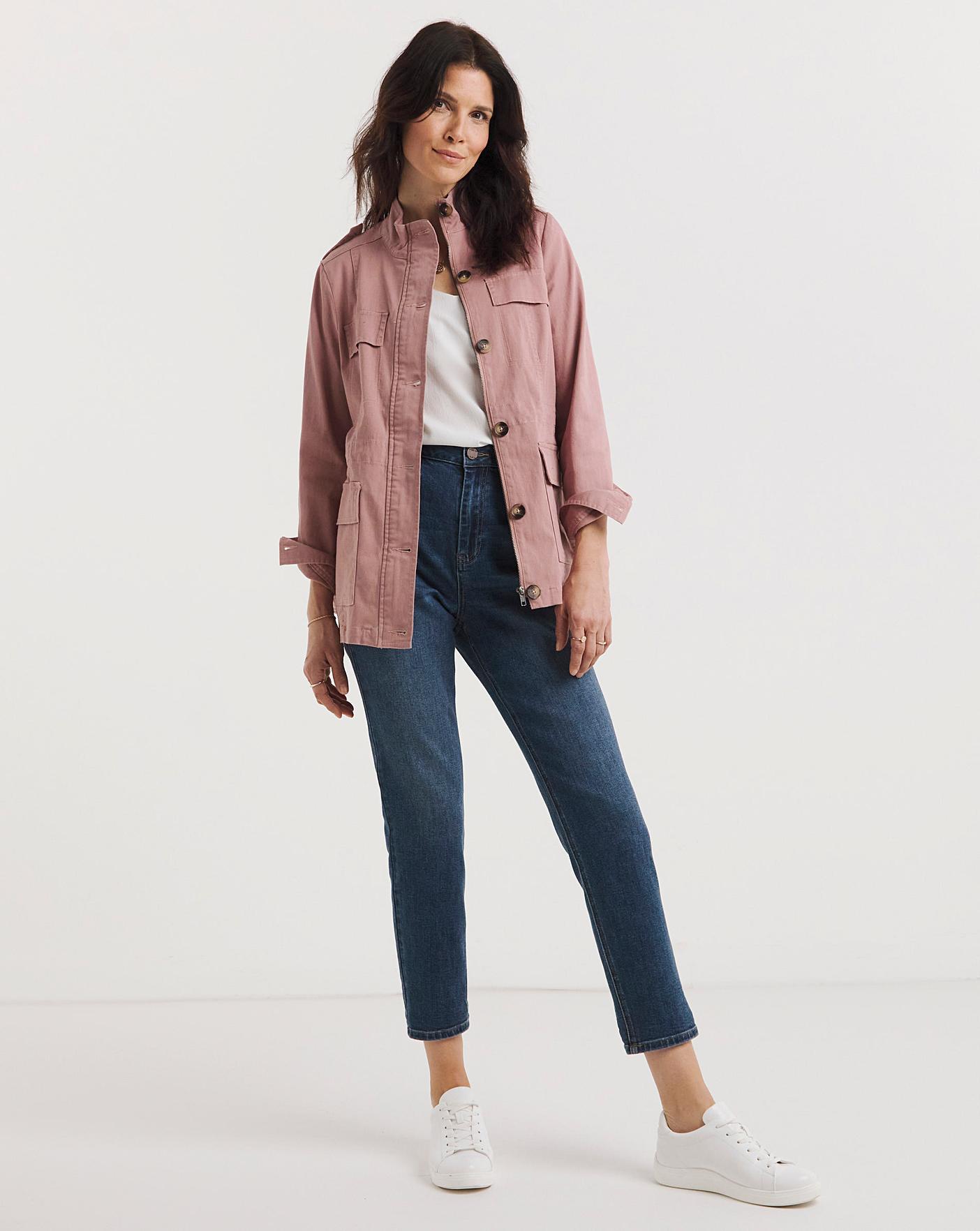 Blush Utility Jacket Ambrose Wilson