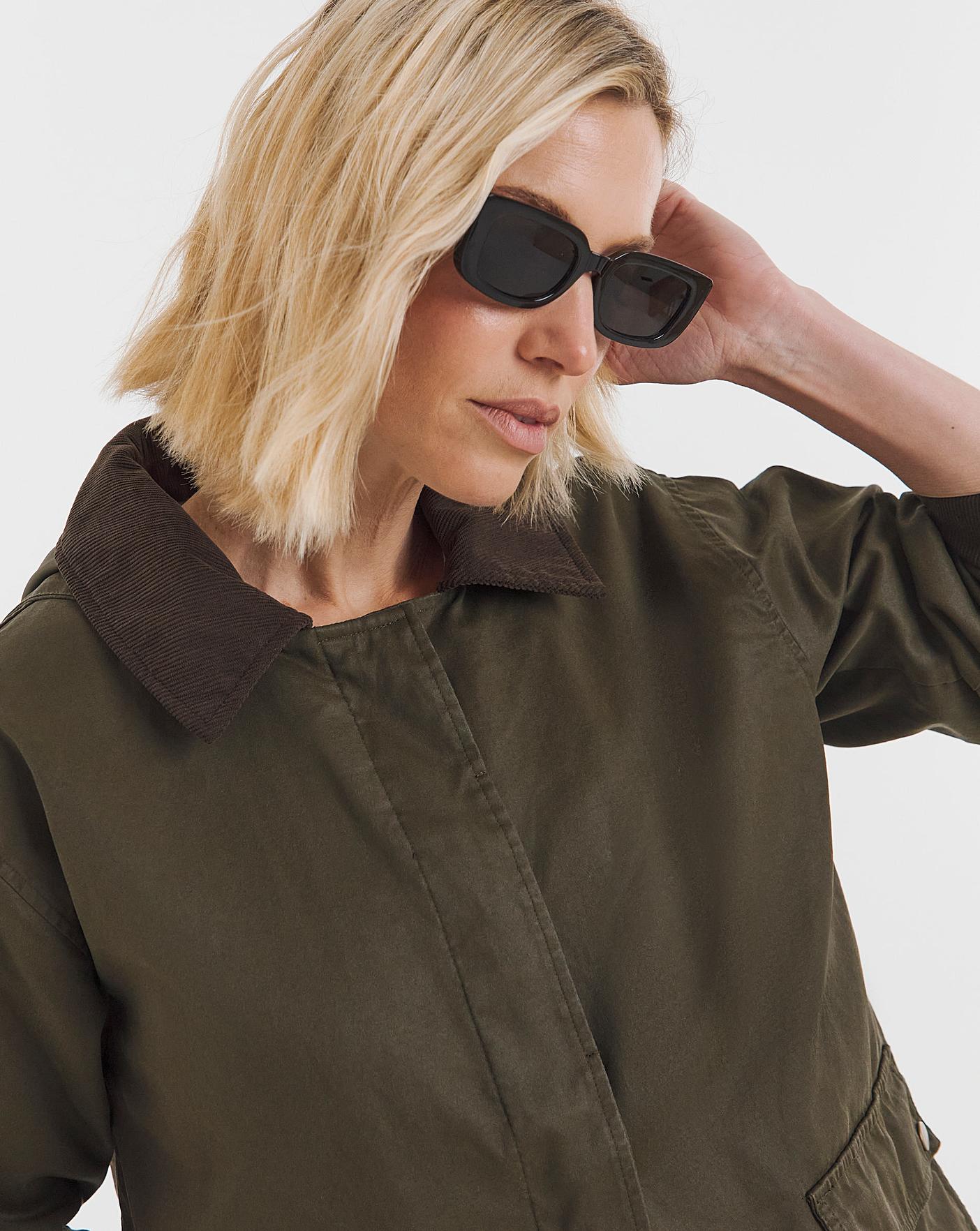 Coated Hooded Barn Jacket | Oxendales