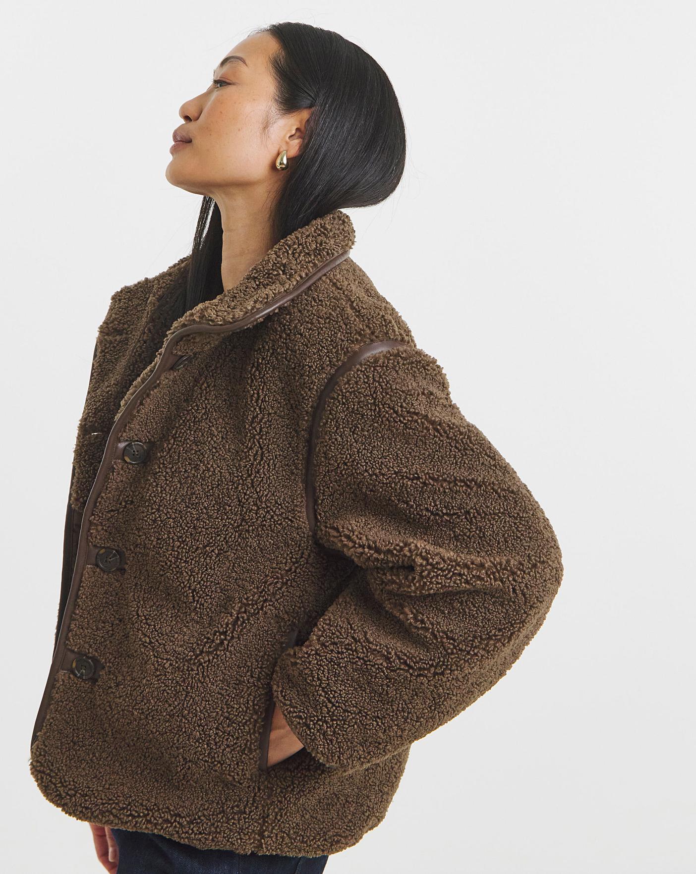 ジャケット・アウター ROLLING STUDIOS TEDDY JACKET WOOL Borg Teddy Jacket | Oxendales