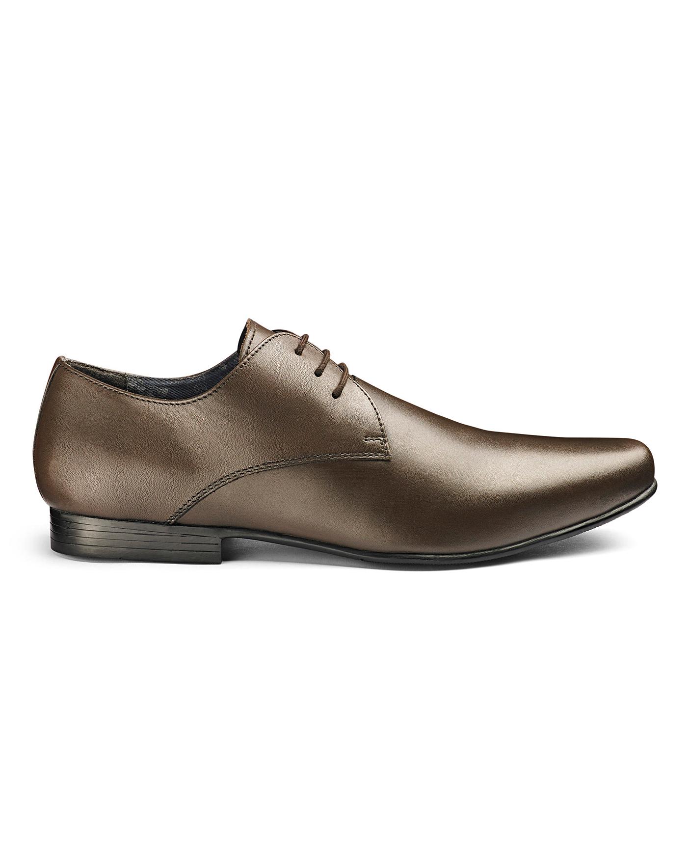 Trustyle Leather Derby Shoes Ex Wide 