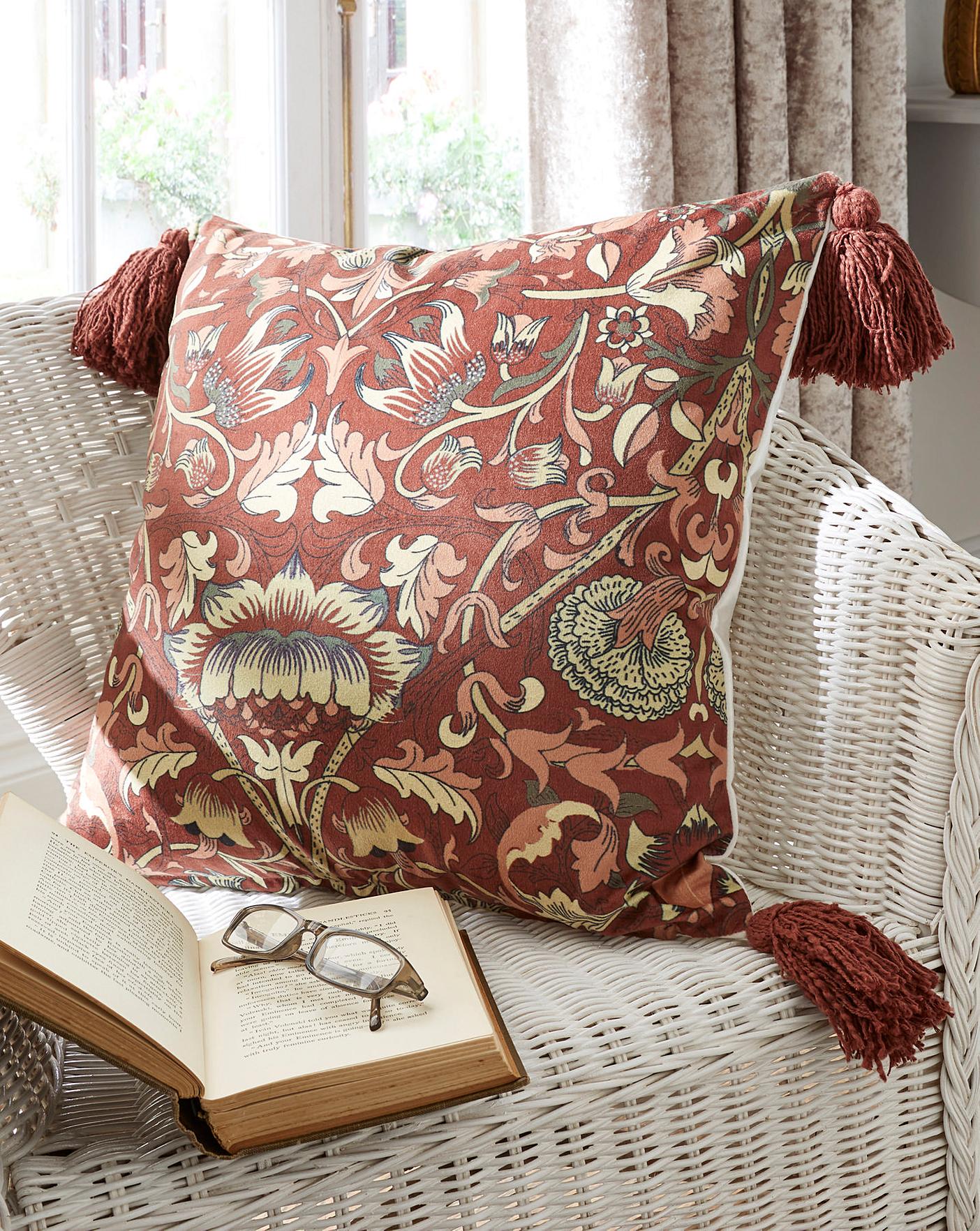 William Morris Velour Cushion Cover | House of Bath