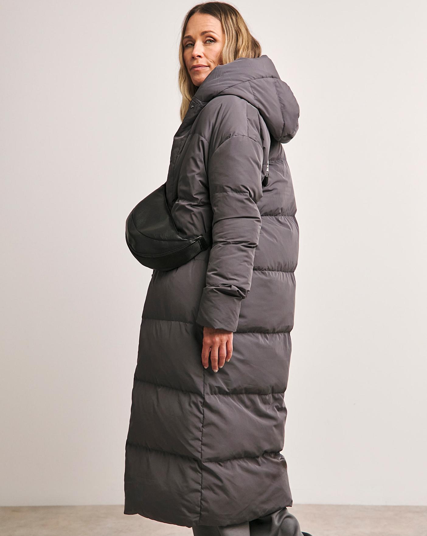 Anthology Charcoal Padded Coat Marisota