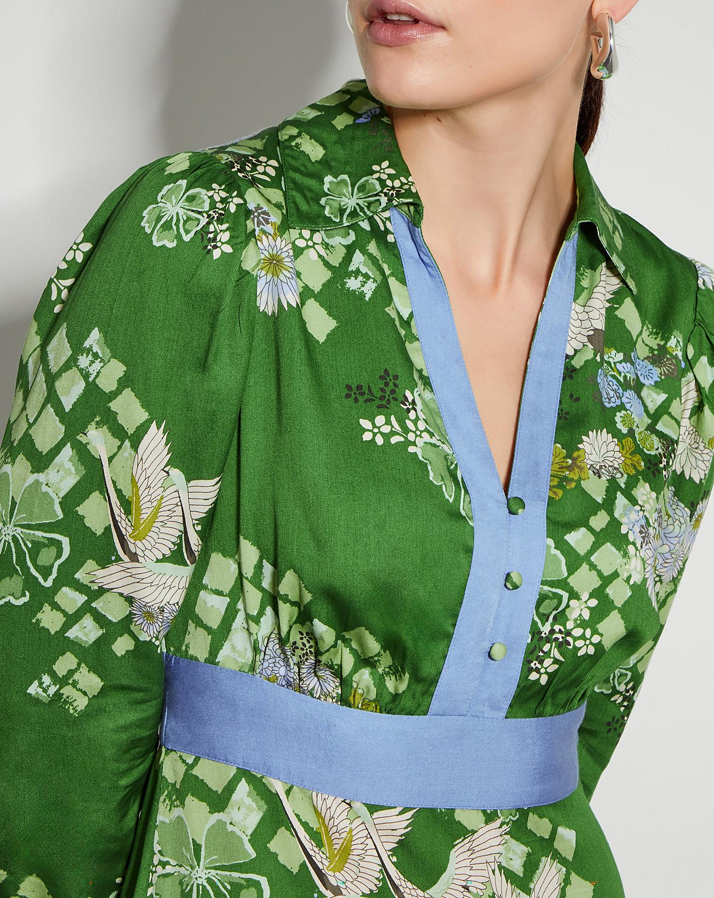 Monsoon Jennifer Floral Midi Dress Marisota