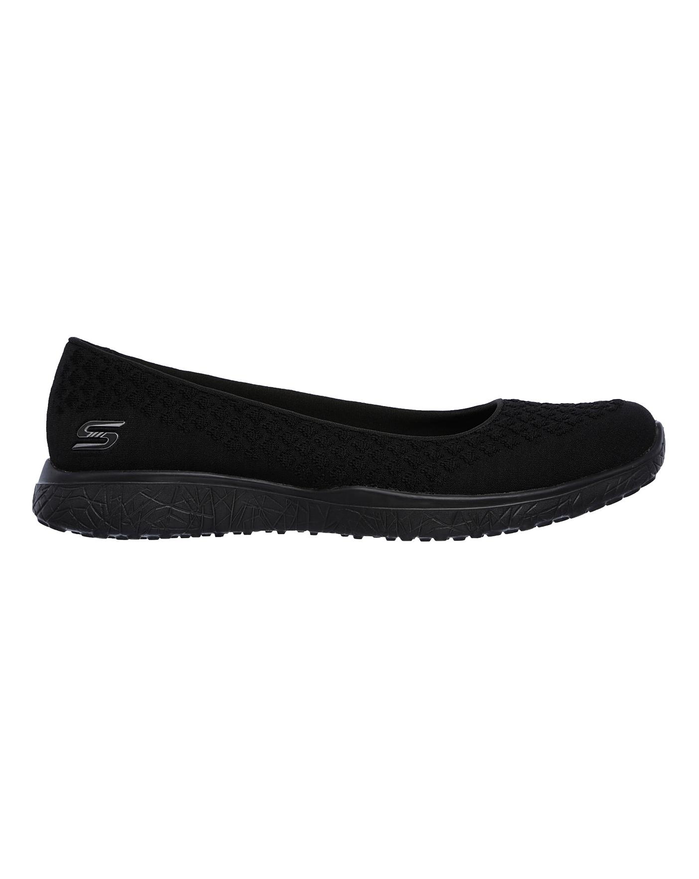 Skechers Microburst Trainers Wide Fit 