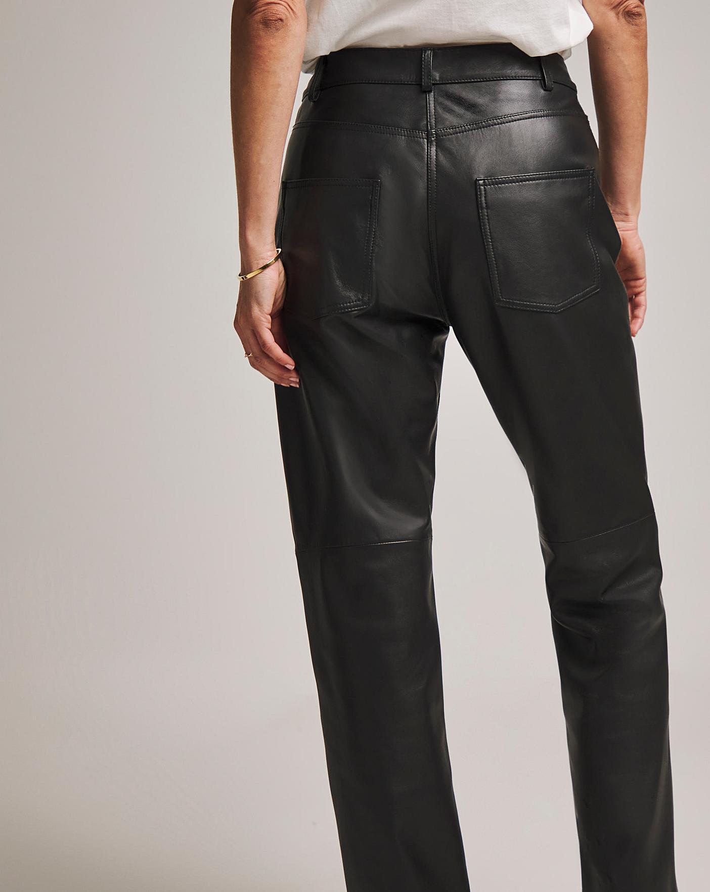 ANTHOLOGY Leather Trouser | J D Williams