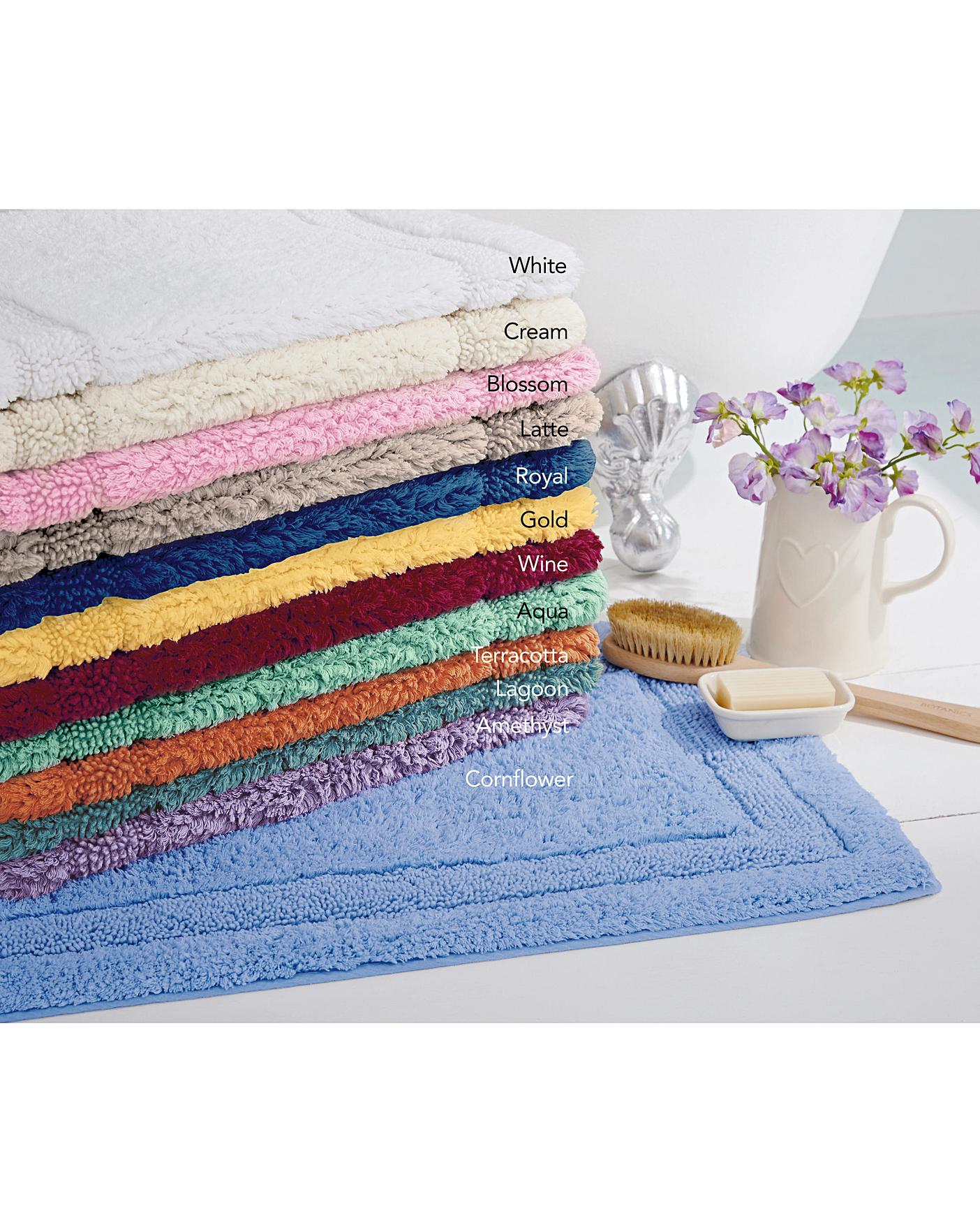 2 Pack Pedestal Mat 1800GSM House of Bath