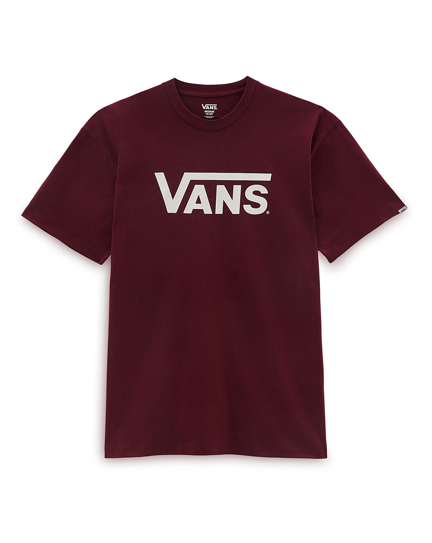 Burgundy hotsell vans jd