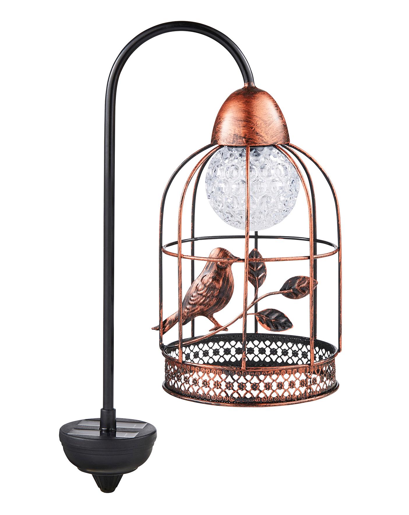 Rotating Solar Cage With Birds Oxendales