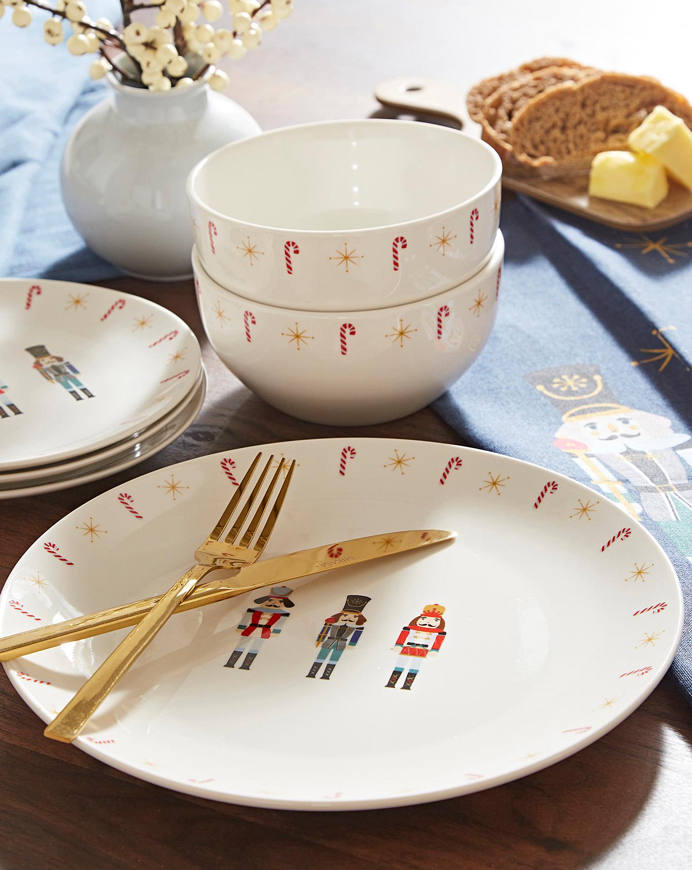 Nutcracker 12 Piece Dinner Set Ambrose Wilson