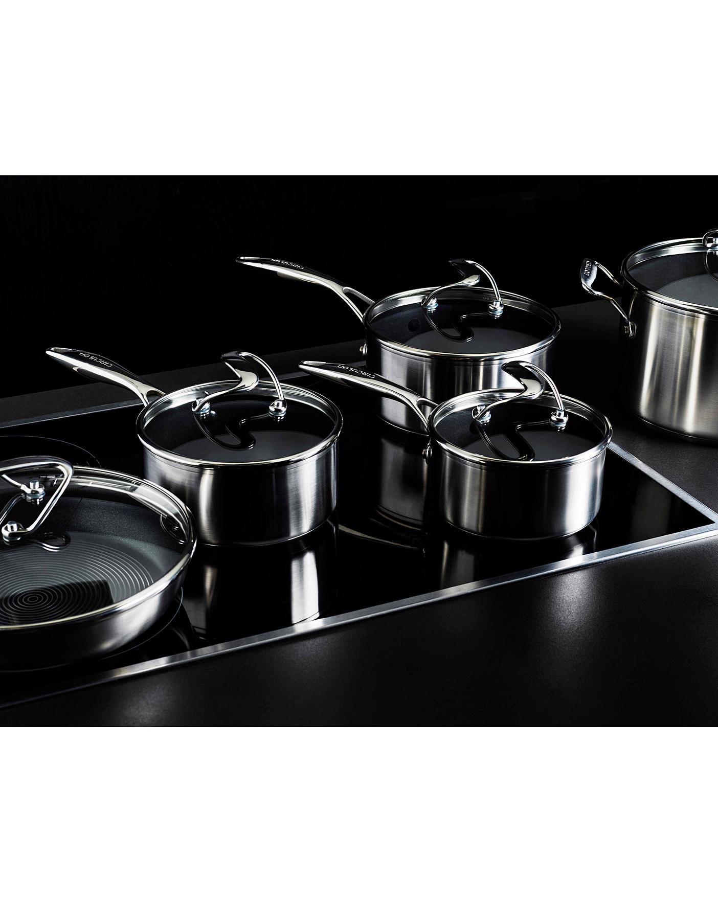 Circulon Stainless Steel 15-in Stainless Steel Cookware Set in the Cooking  Pans & Skillets department at