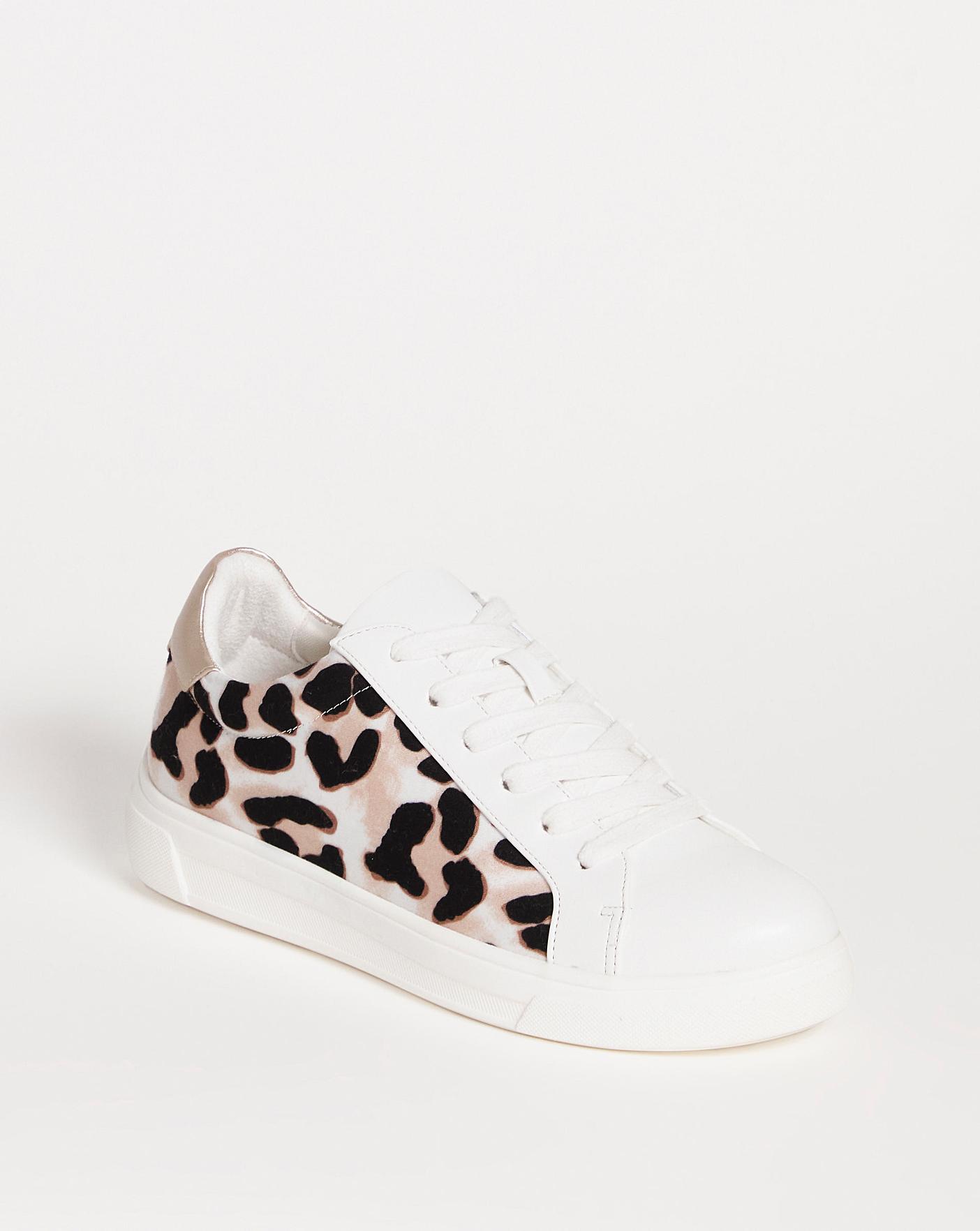 Next store leopard trainers