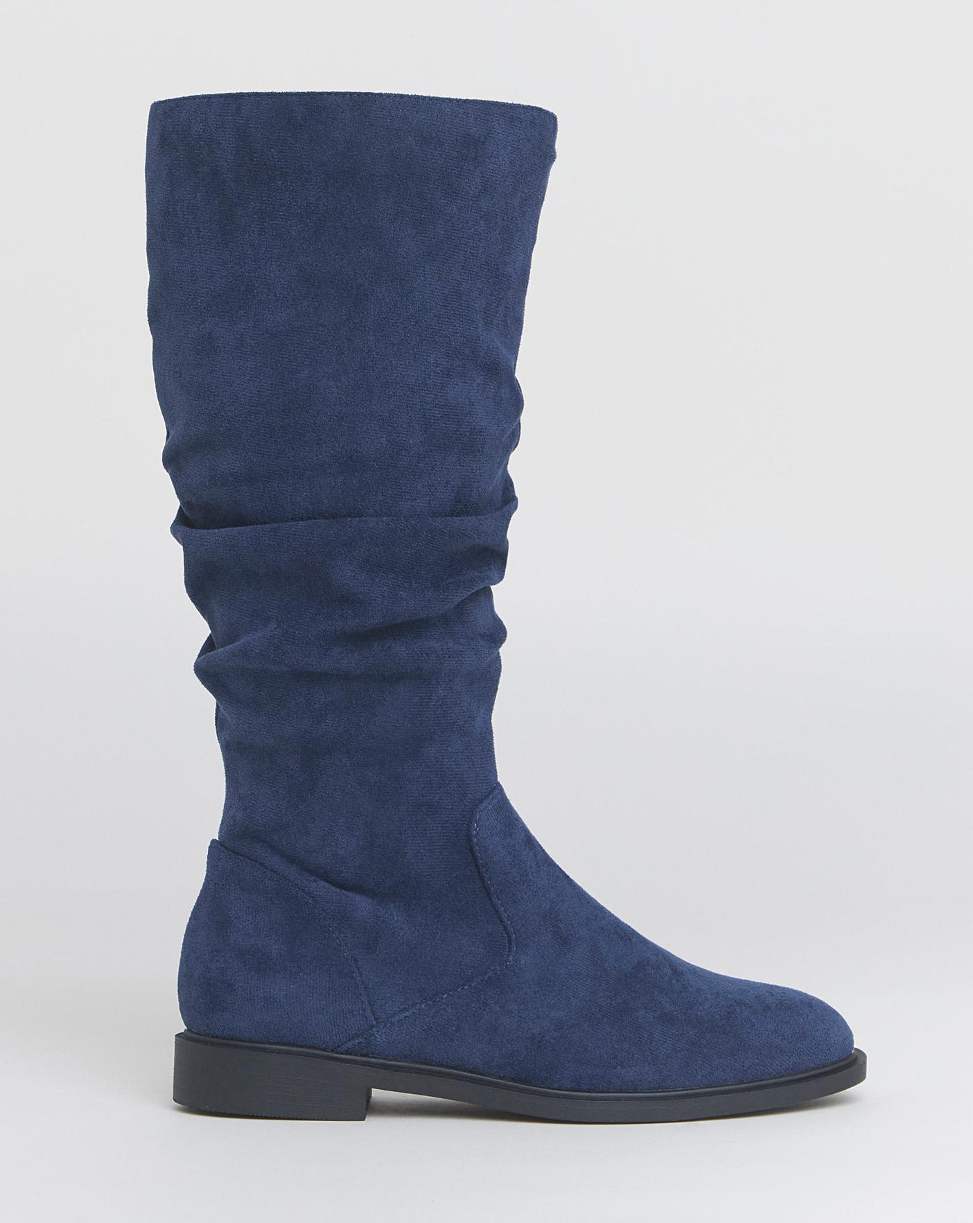 Knee High Ruched Boot D Std Oxendales