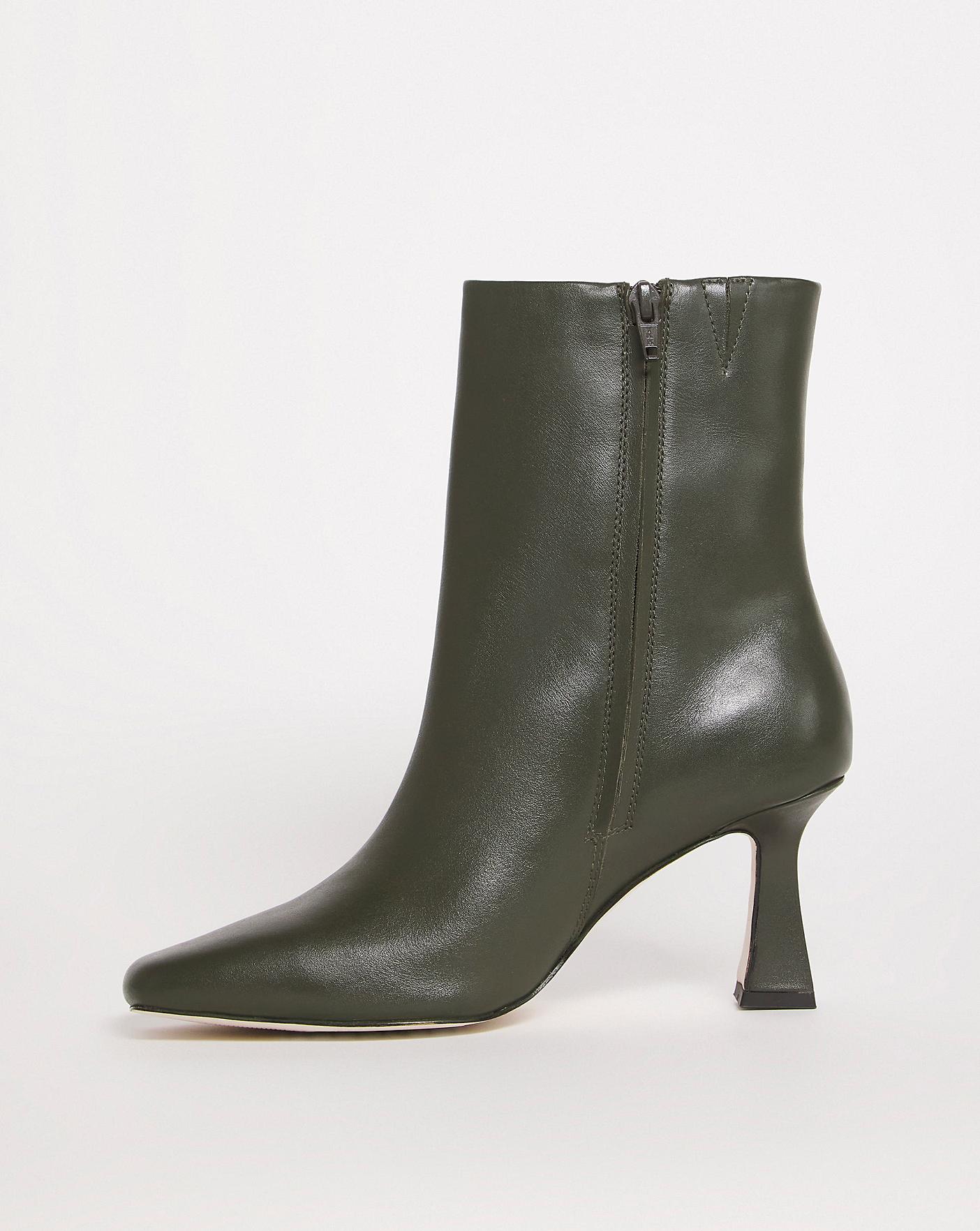 Office black ankle boots on sale sale