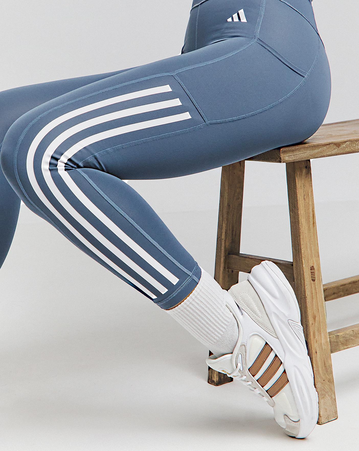 Adidas 3 stripes tights best sale