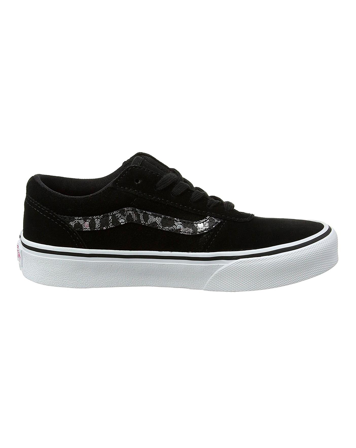 Vans Maddie Lace Up Girls Trainers | J 