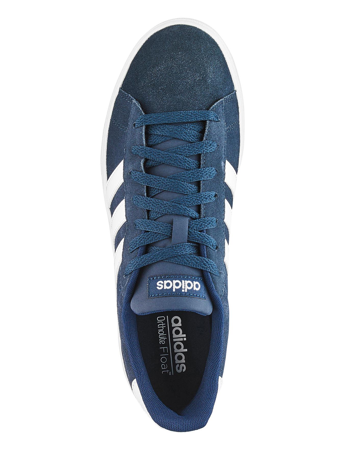 adidas daily team suede trainers blue