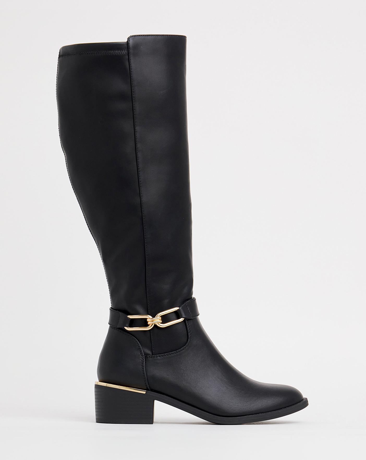 Heavenly soles knee high boots best sale