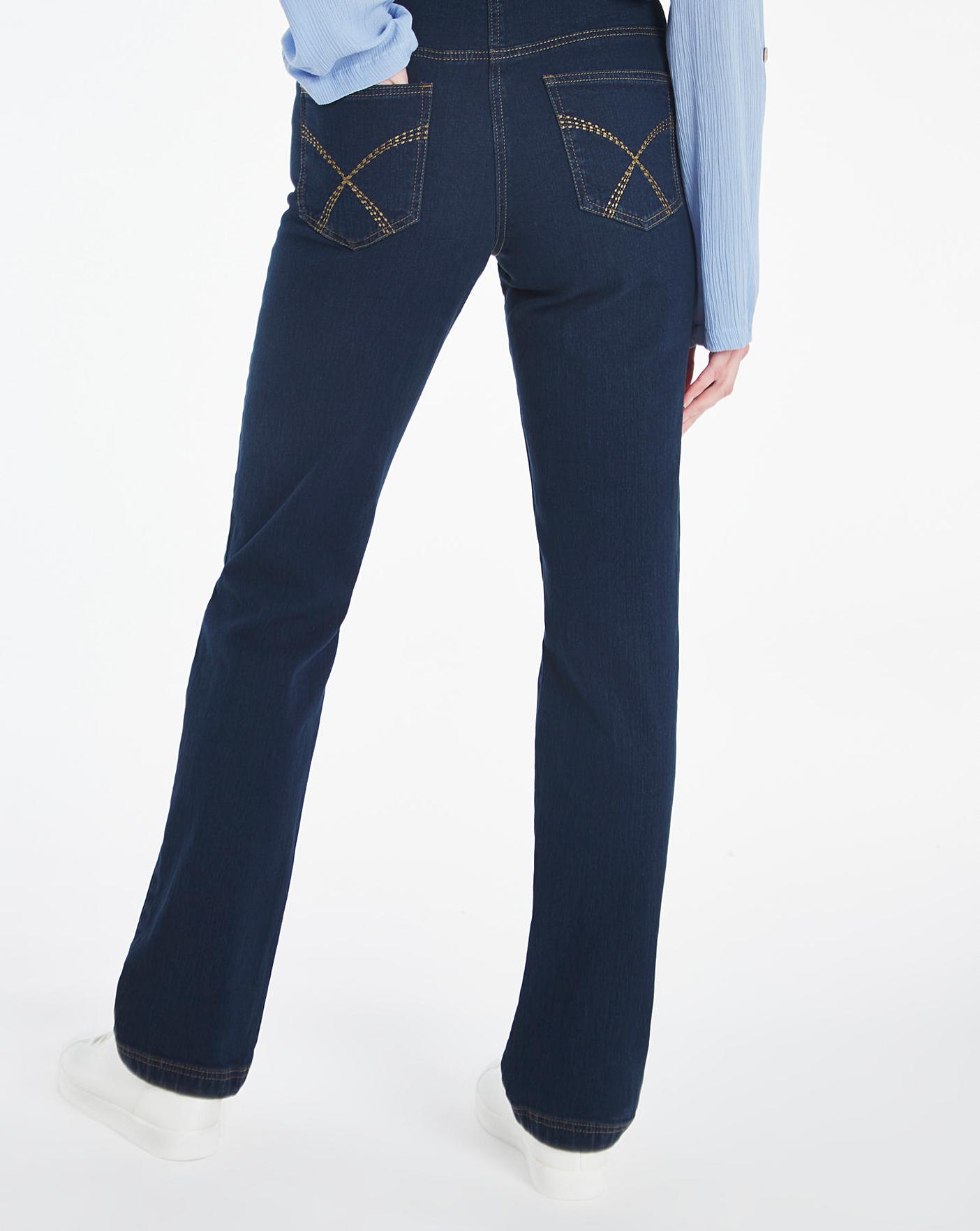 Julipa Straight Leg Stretch Jean 25in 