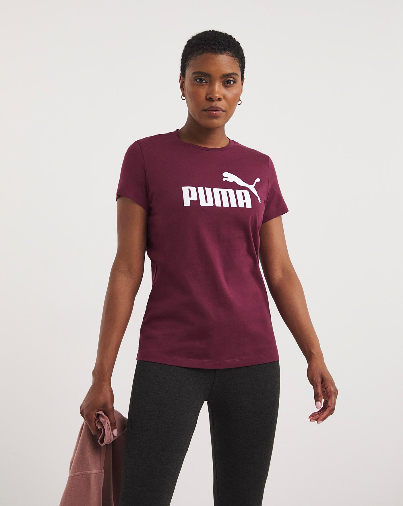 D T-Shirt Logo Essentials Williams | PUMA J