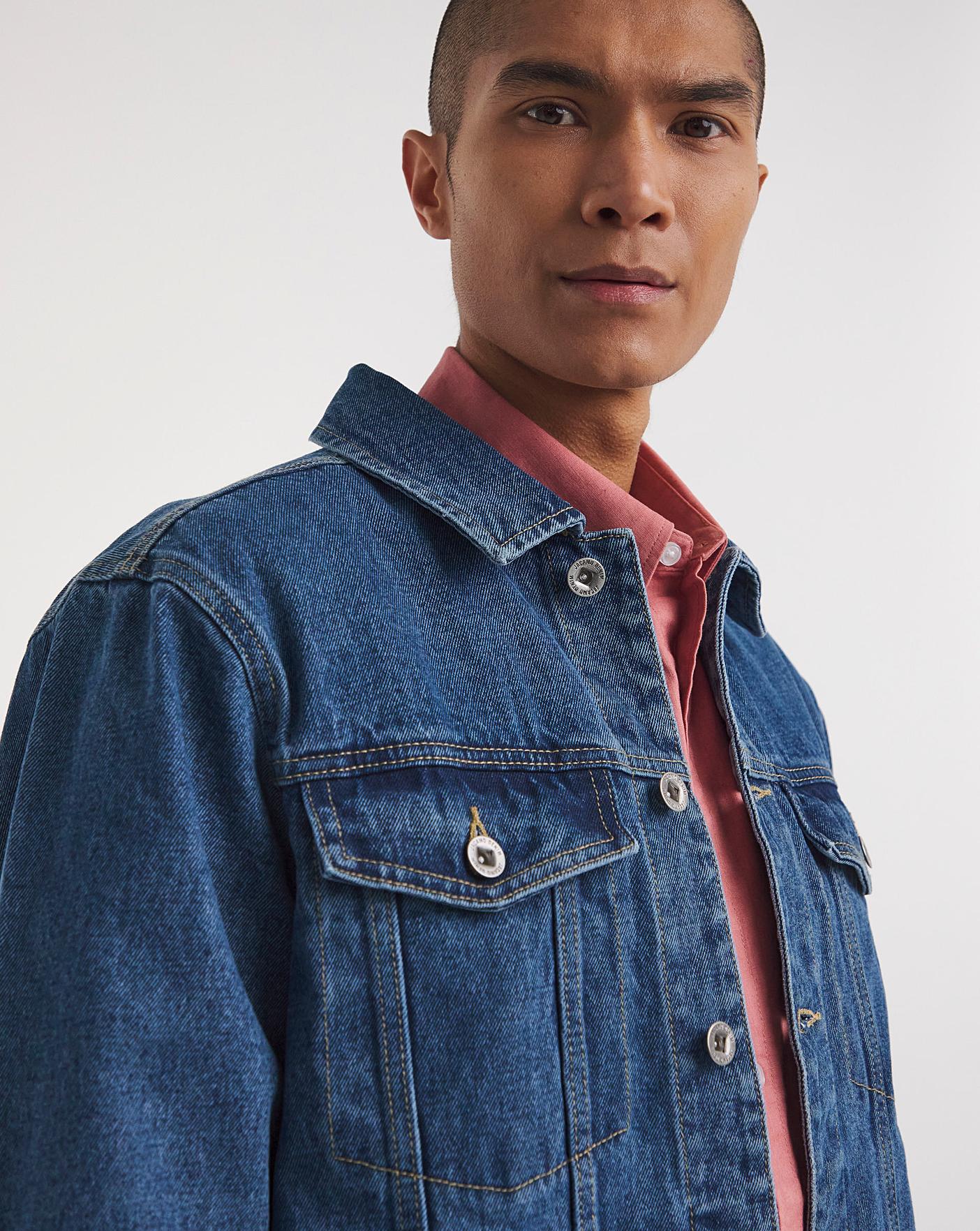 Jacamo hotsell denim jacket