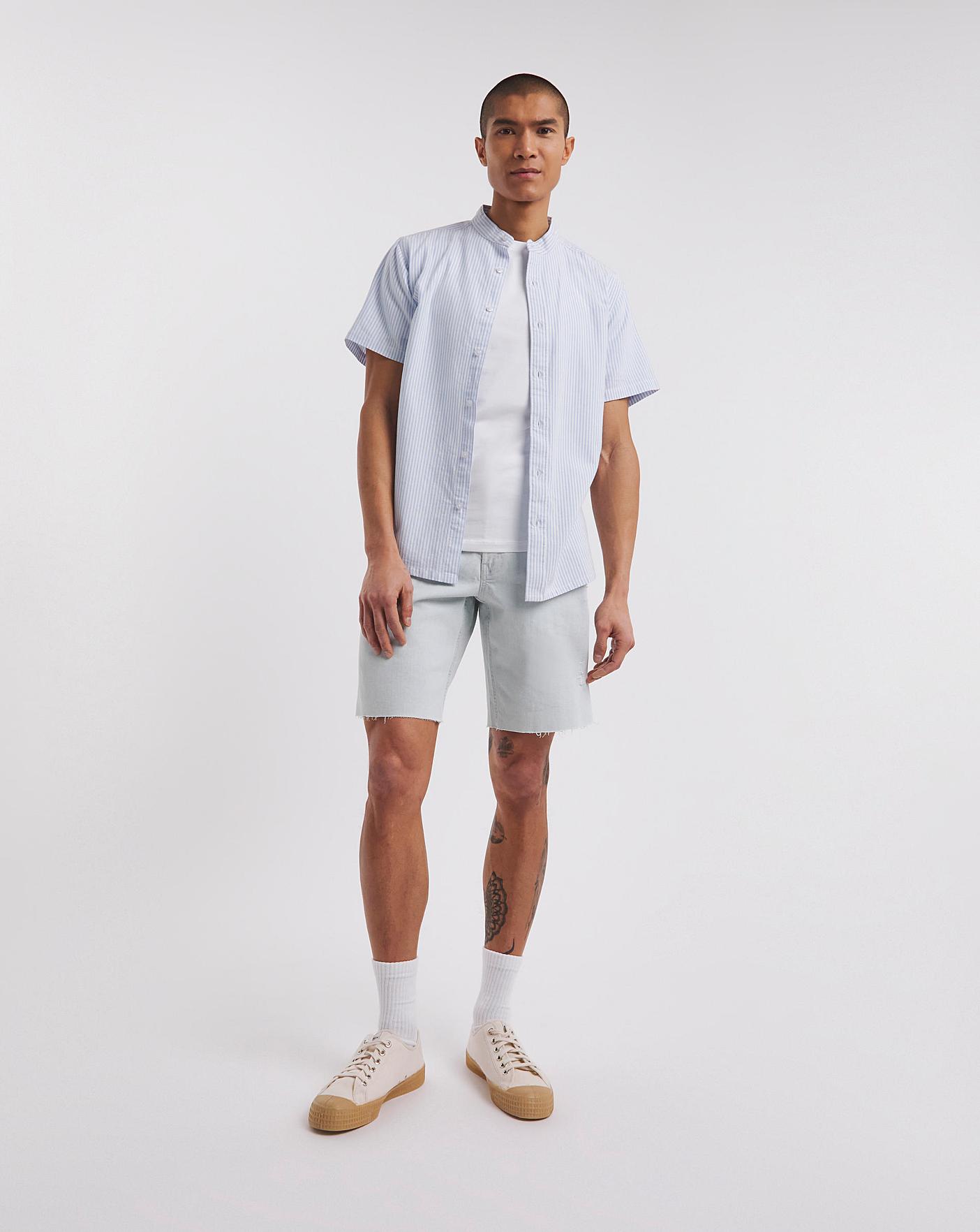 Oxford shirt hot sale and shorts