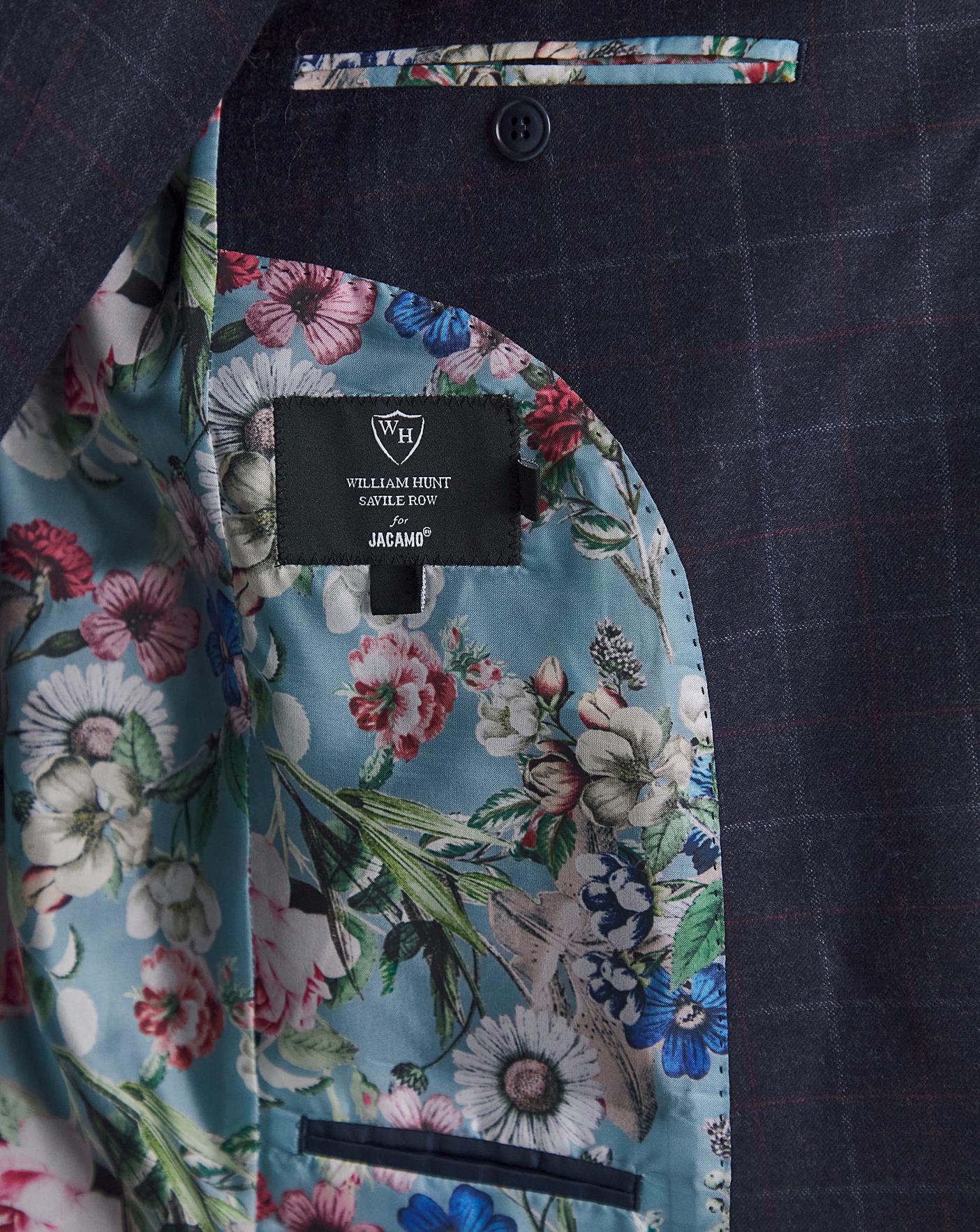 William Hunt Flannel Suit Jacket Long Oxendales