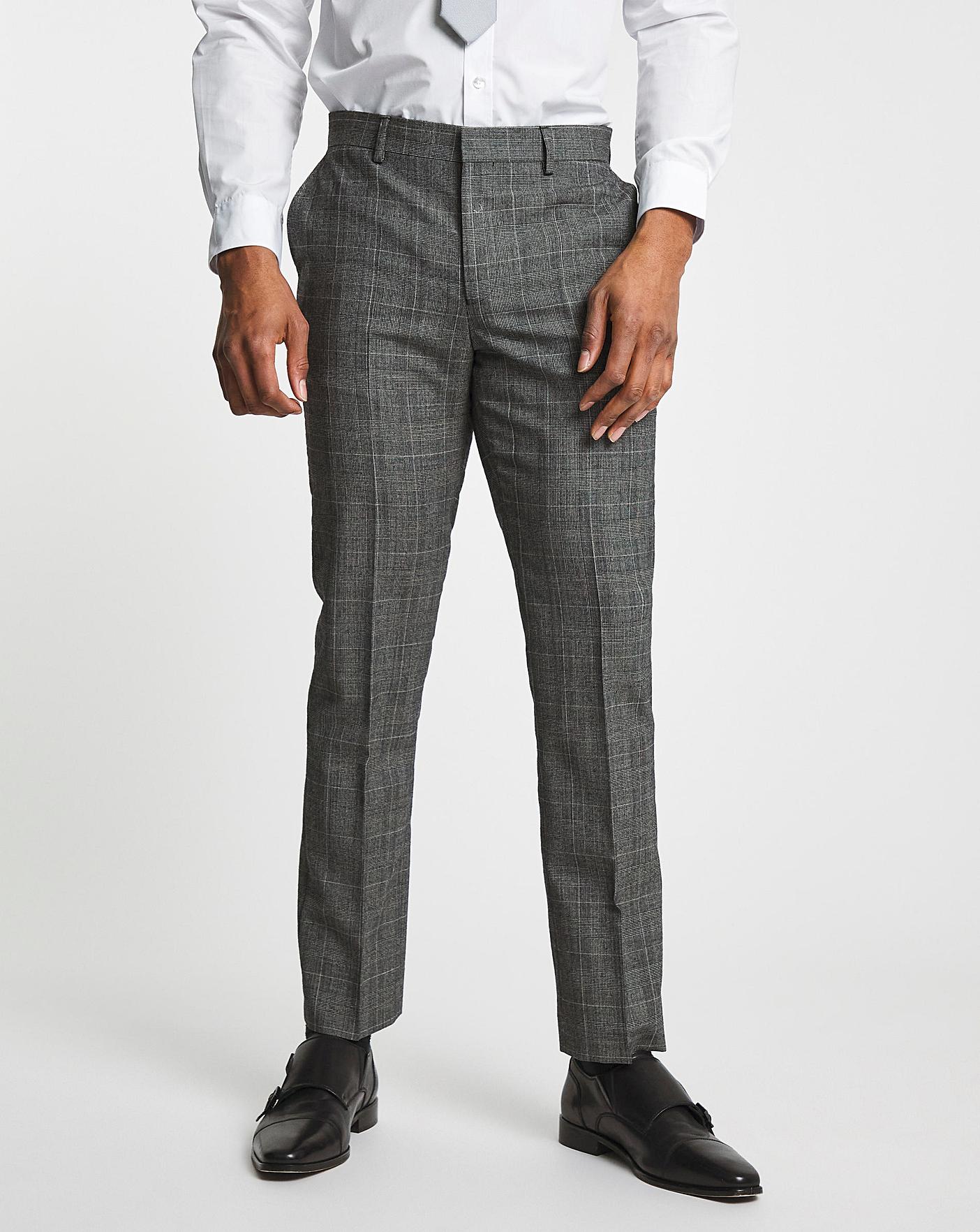 Prince of Wales Relaxed Suit Trouser | J D Williams