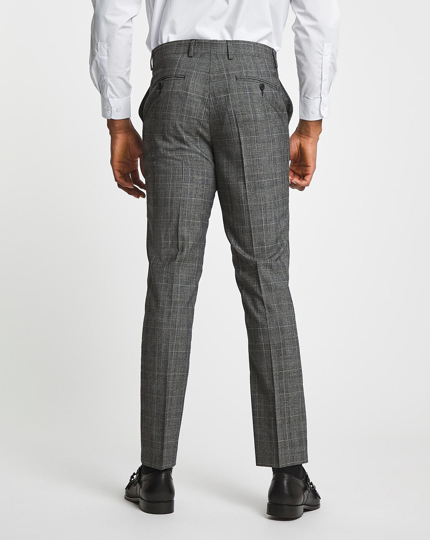 Prince of Wales Relaxed Suit Trouser | J D Williams