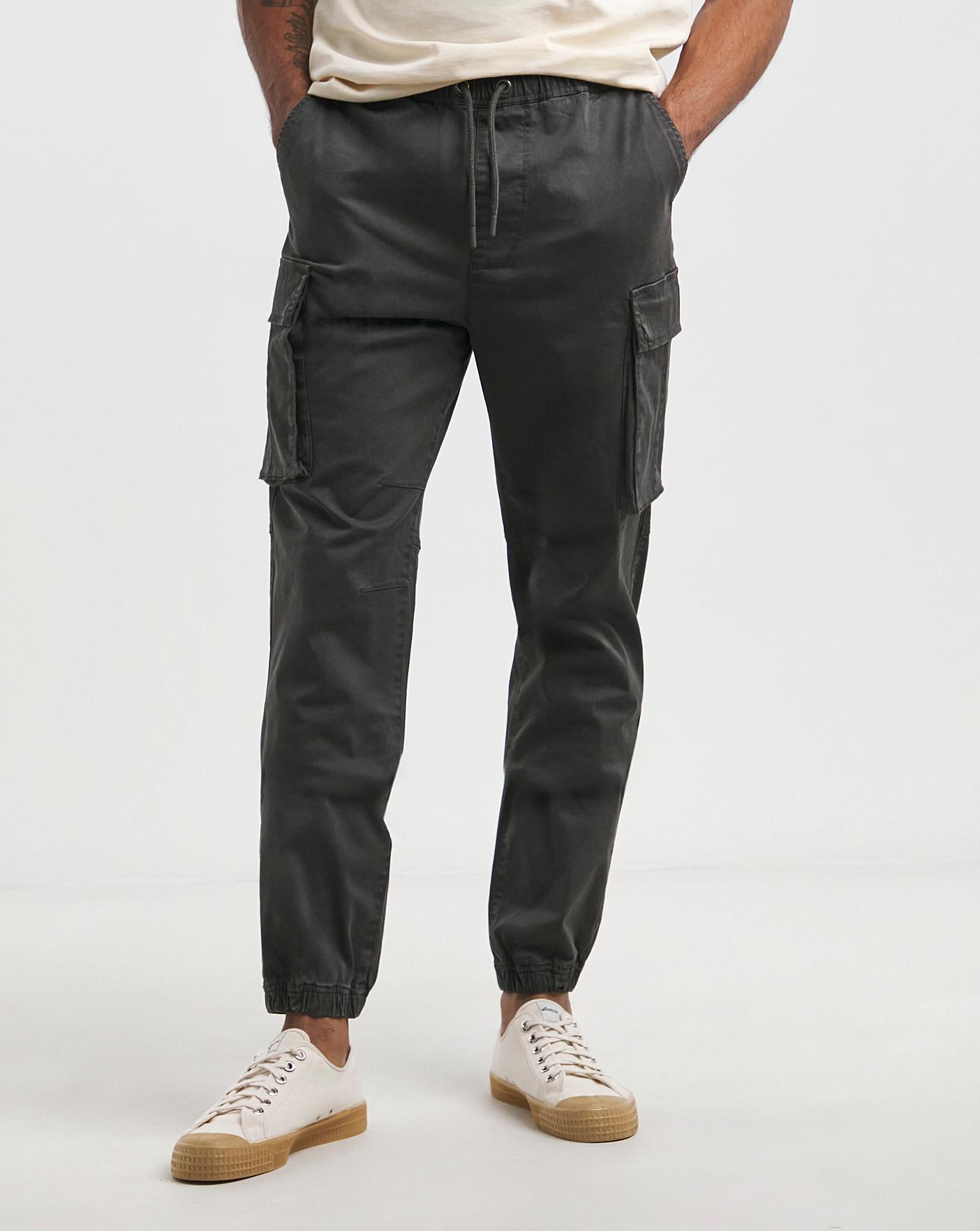 Elasticated Waist Cuffed Cargo | Marisota