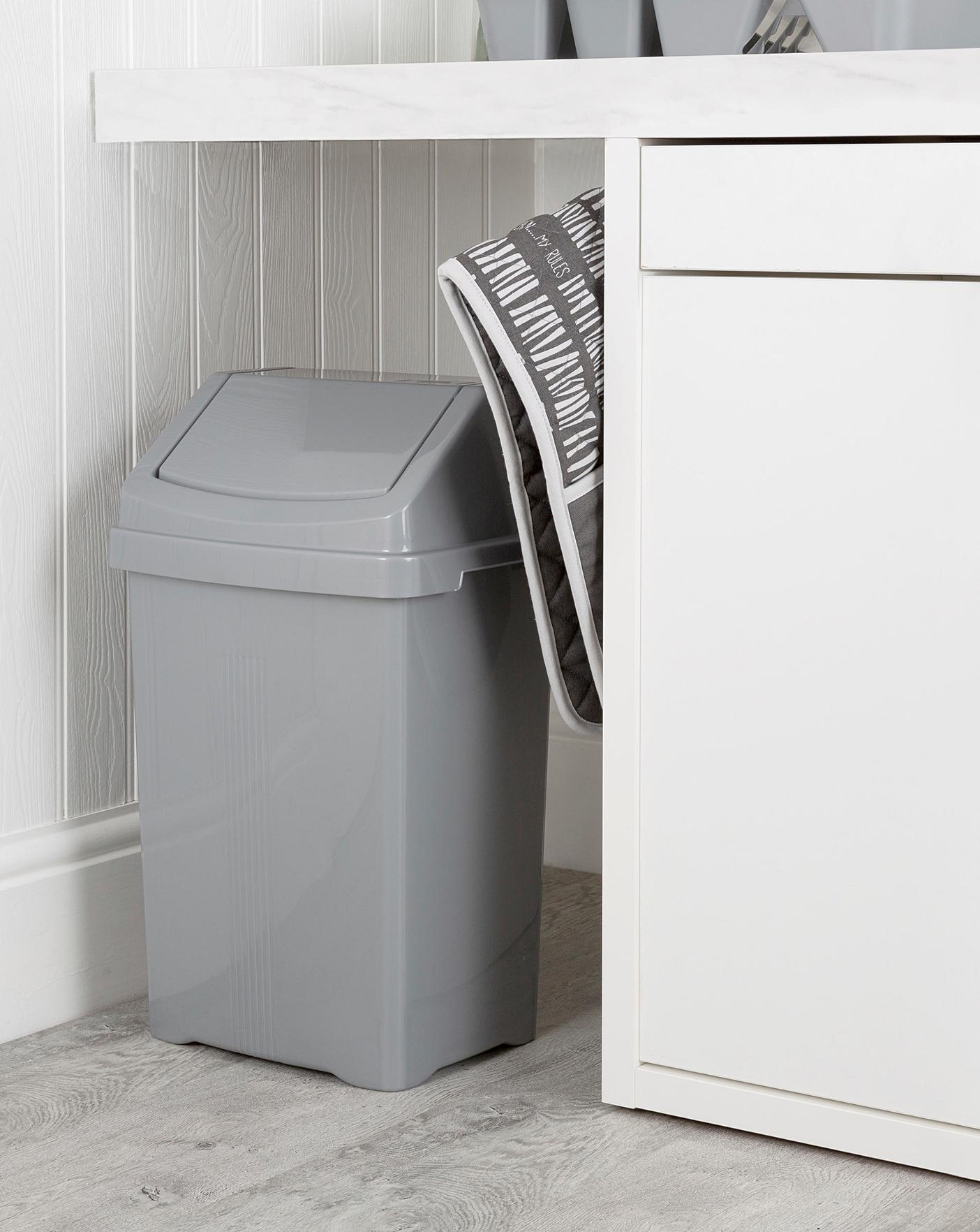 Wham Casa 25L Swing Bin Grey Fashion World wham-casa-25l-swing-bin-grey-fashion-world