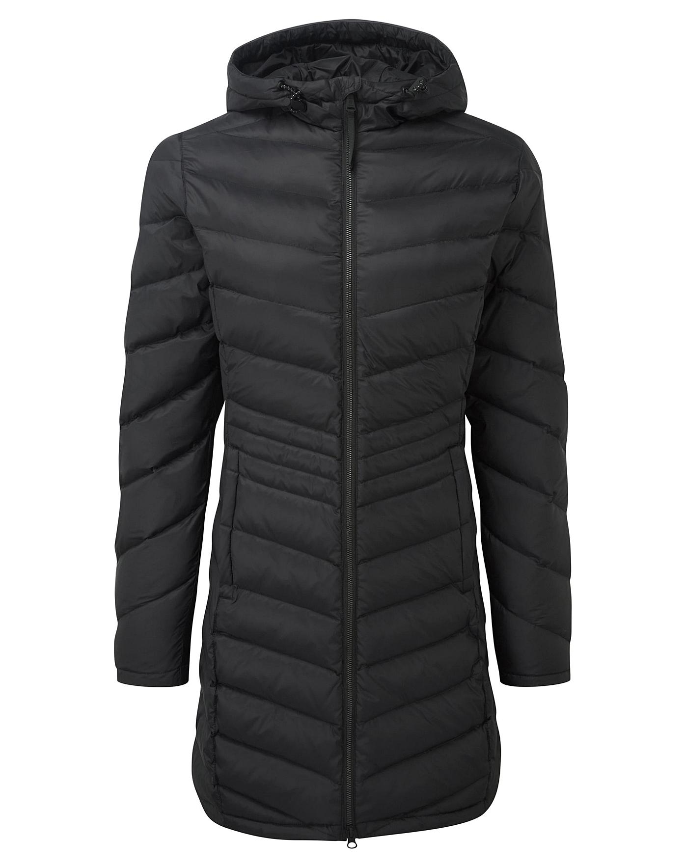 ladies down coat