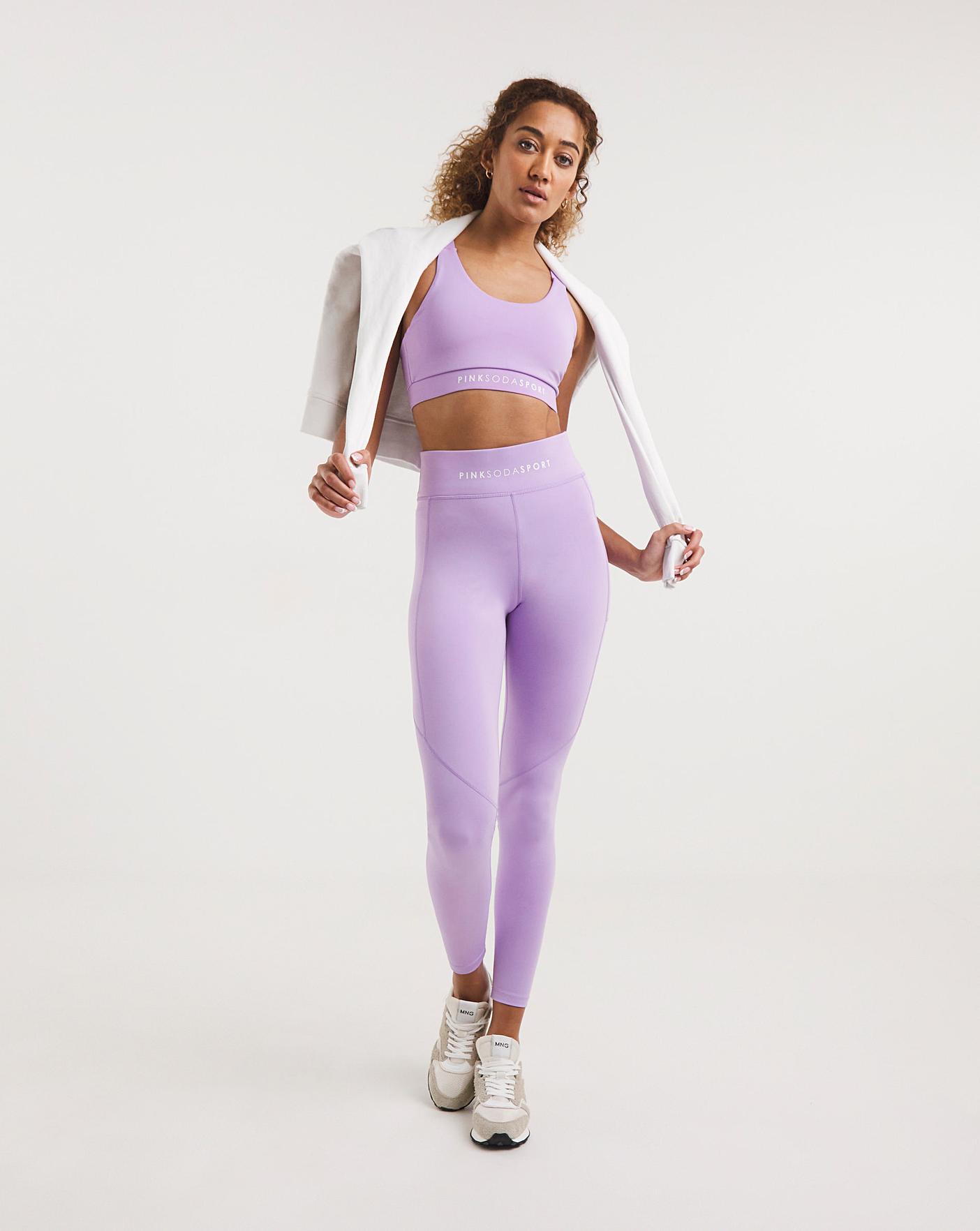 Pink Soda Sport Women's Haze Hue Tights / Purple
