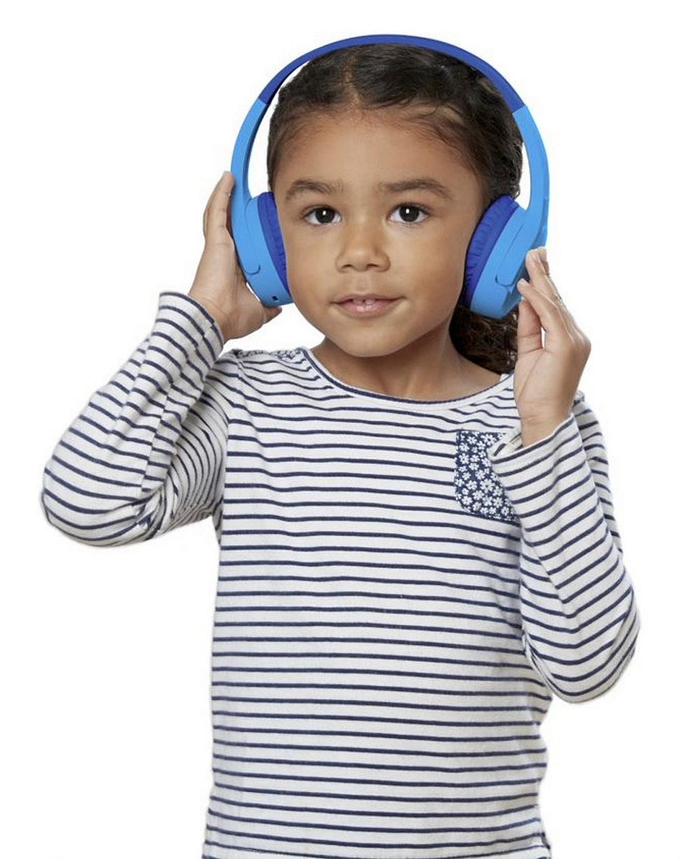 Child discount wearing headphones